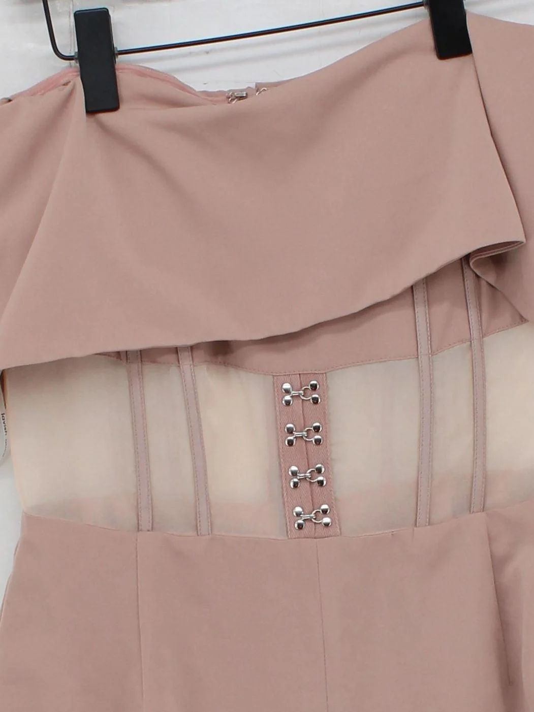 Lavish Alice Bodycon Midi Dress UK10 in Pink - Image 3