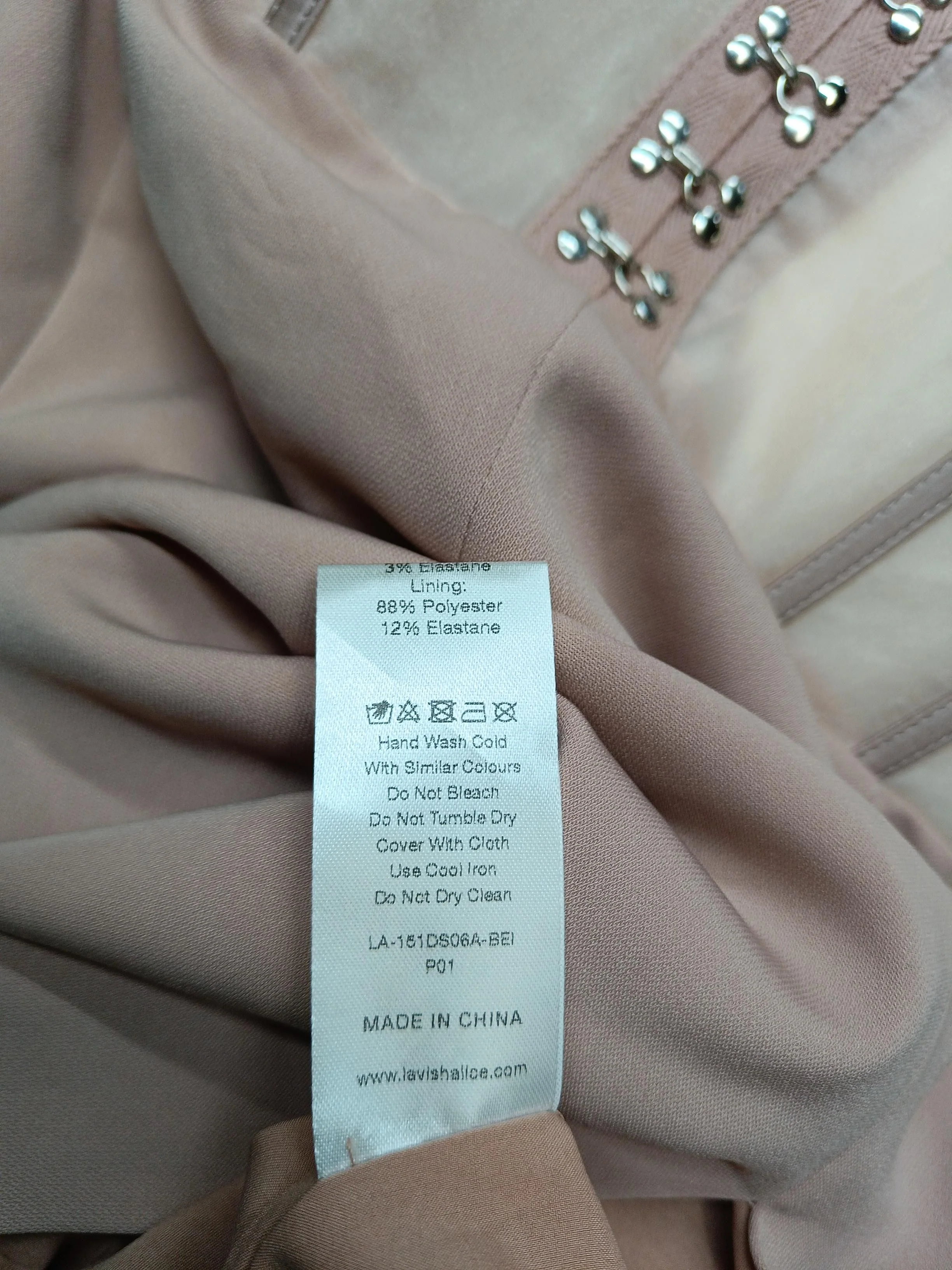 Lavish Alice Bodycon Midi Dress UK10 in Pink - Image 6