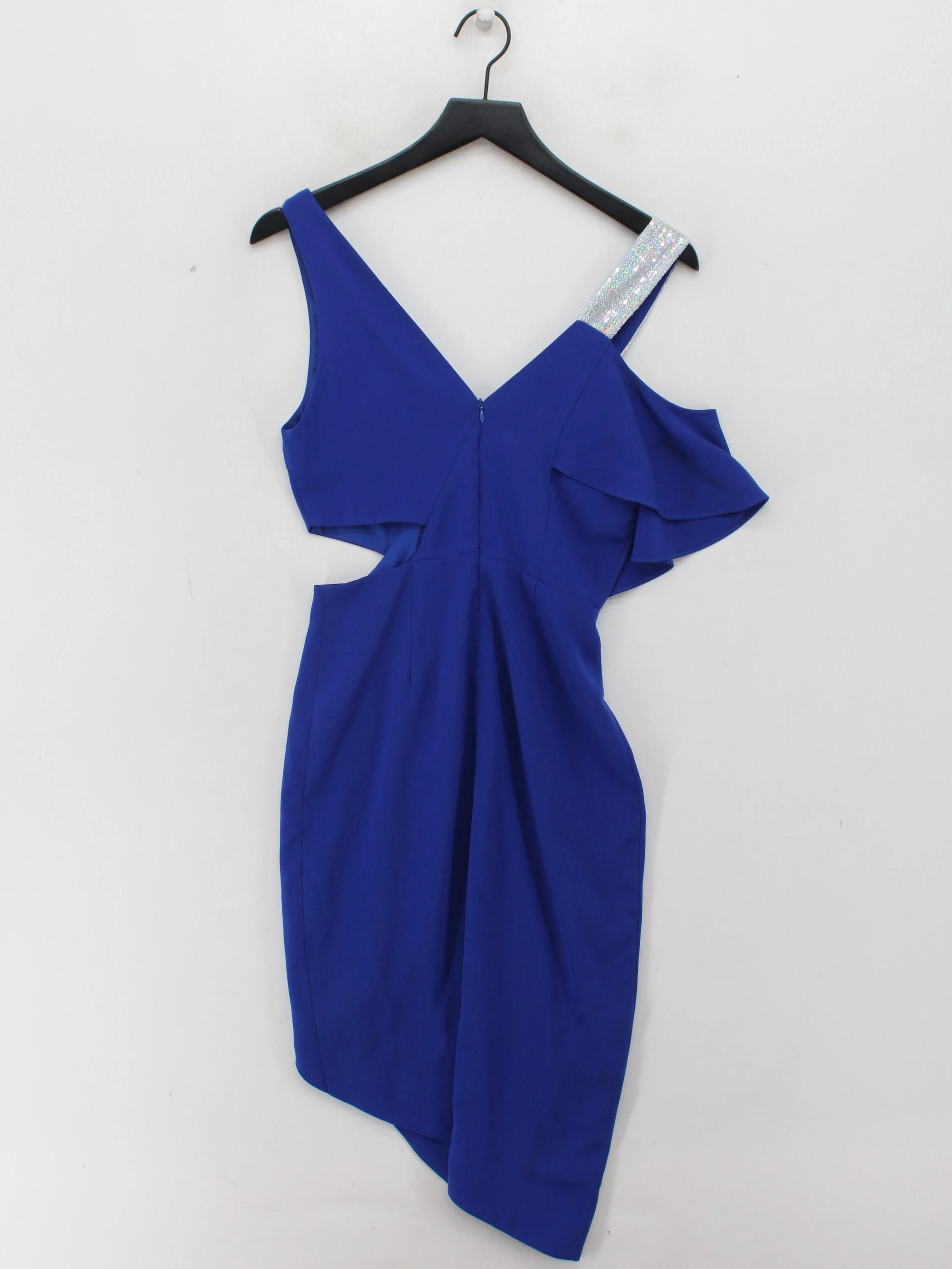 Lavish Alice Bodycon Mini Dress UK8 in Blue - Image 2