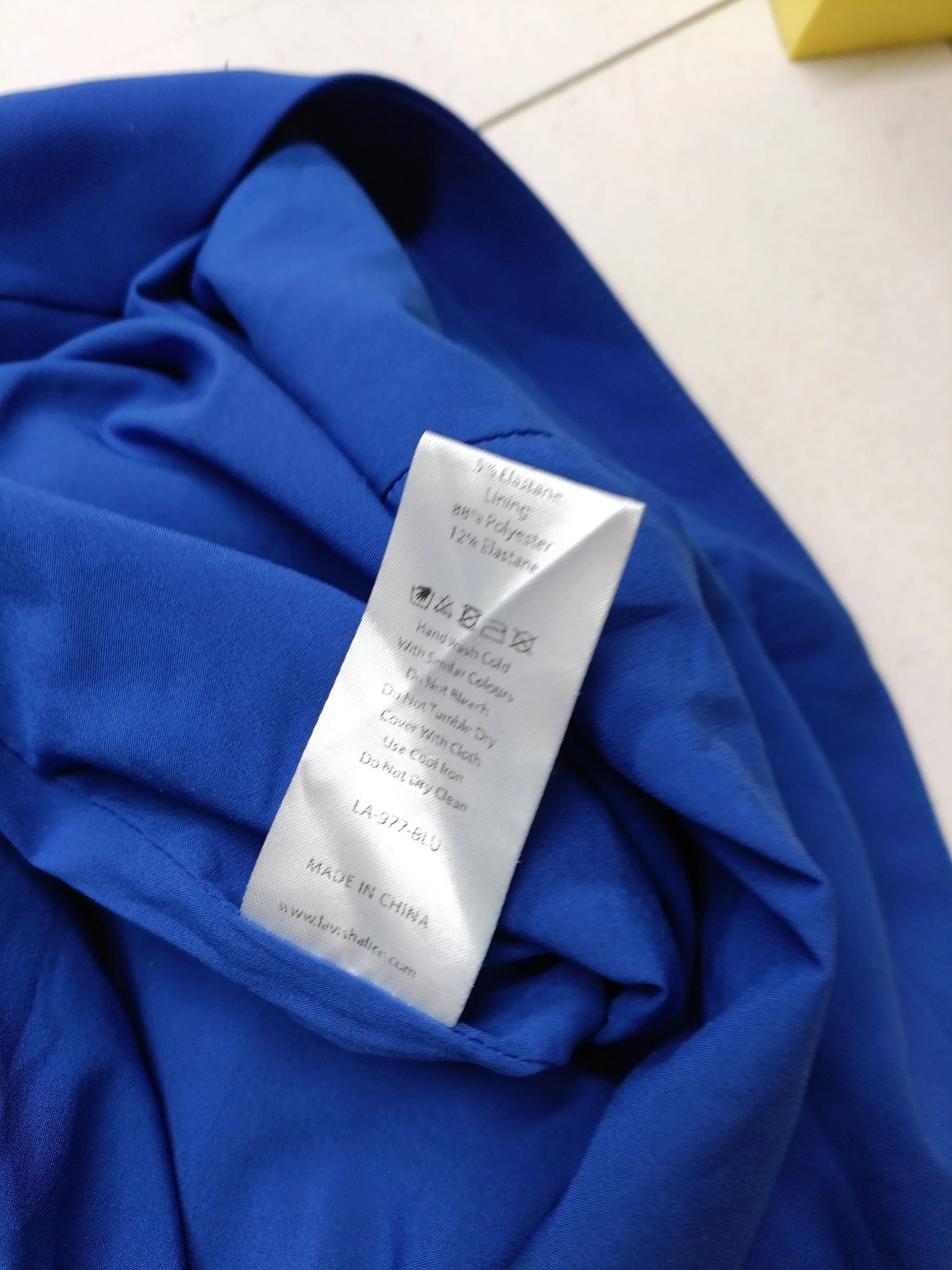 Lavish Alice Bodycon Mini Dress UK8 in Blue - Image 6