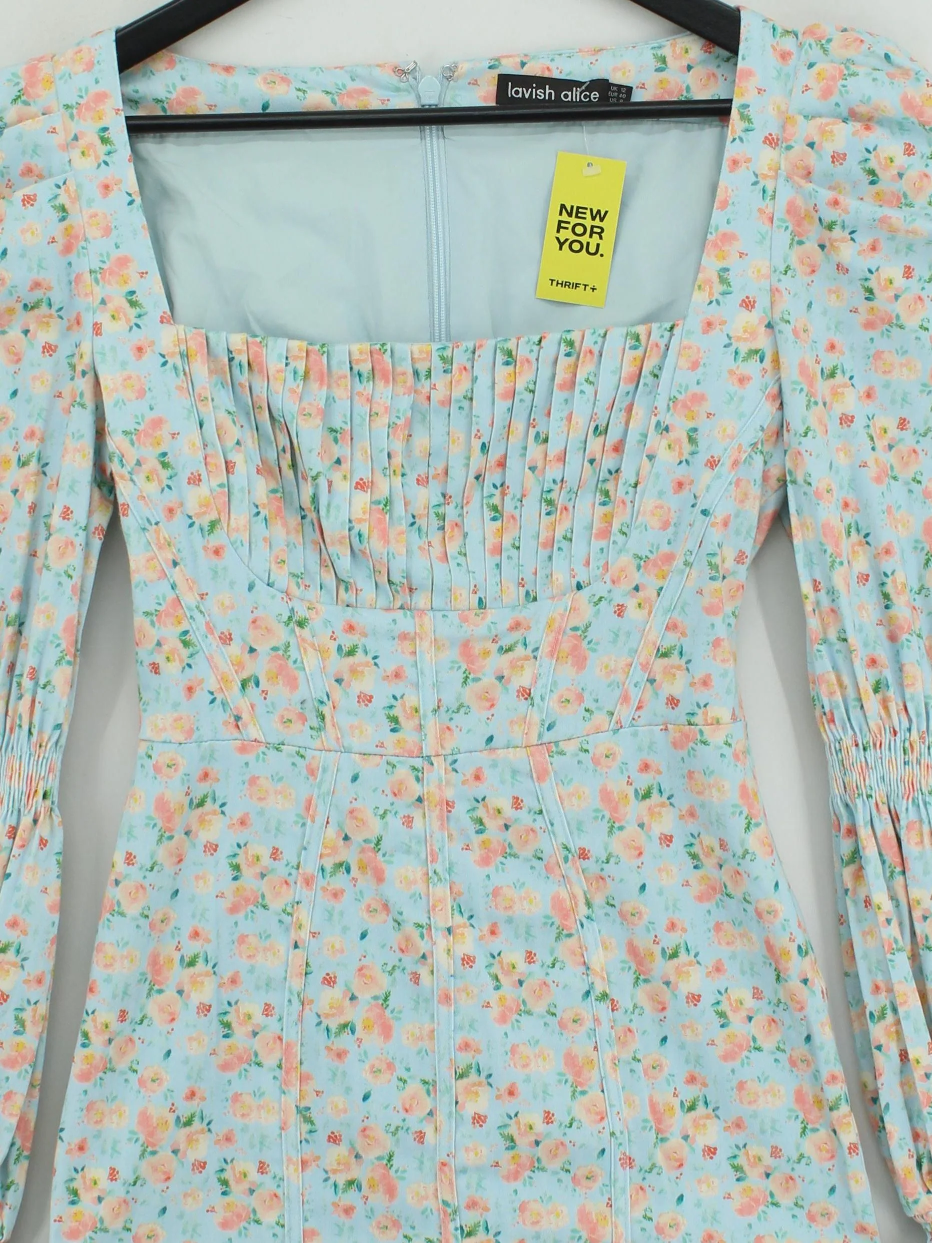 Lavish Alice Mini Dress UK12 in Blue - Image 3