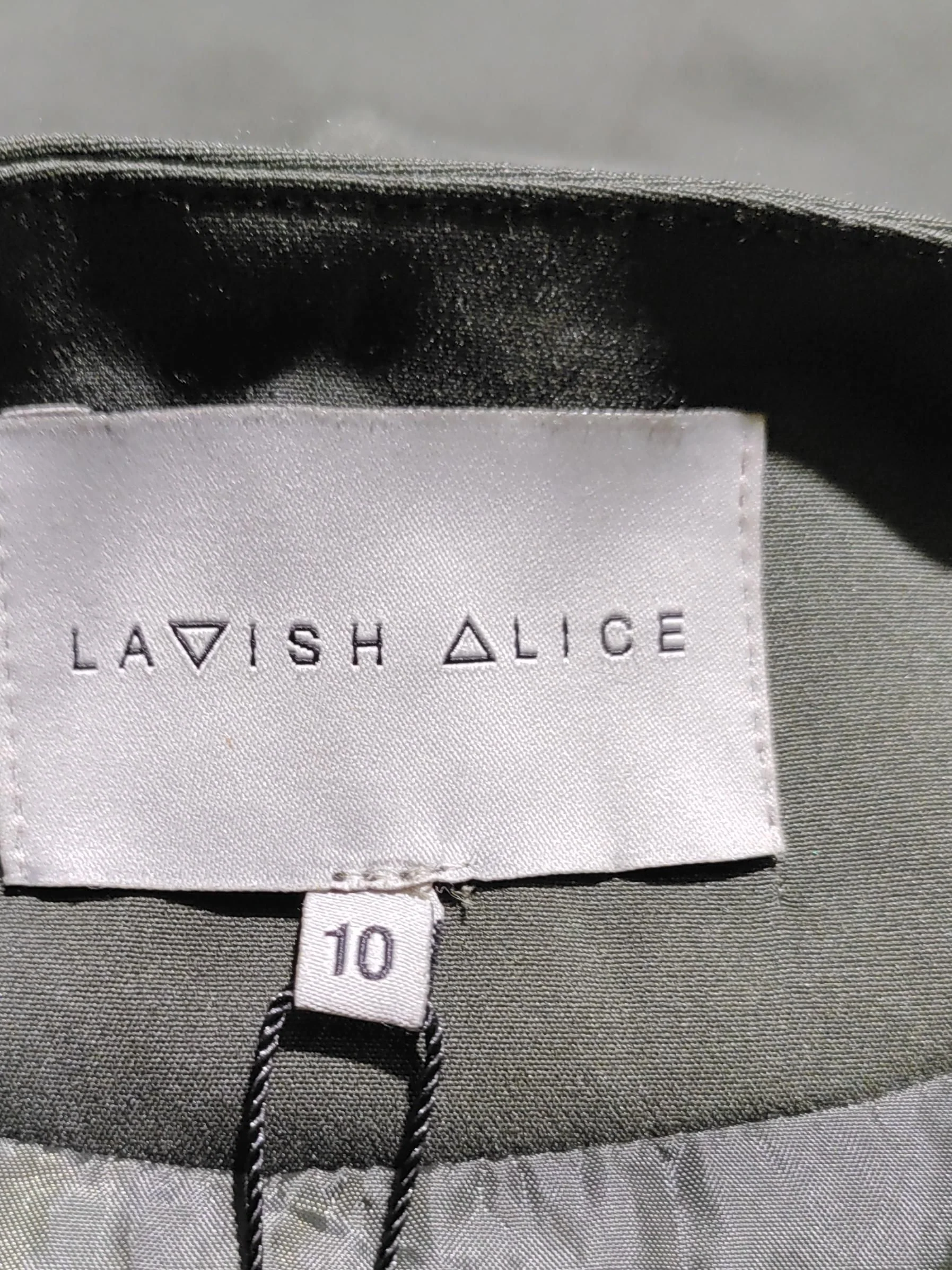 Lavish Alice Women's Coat UK 10 Green Polyester with Spandex Anorak - Image 6