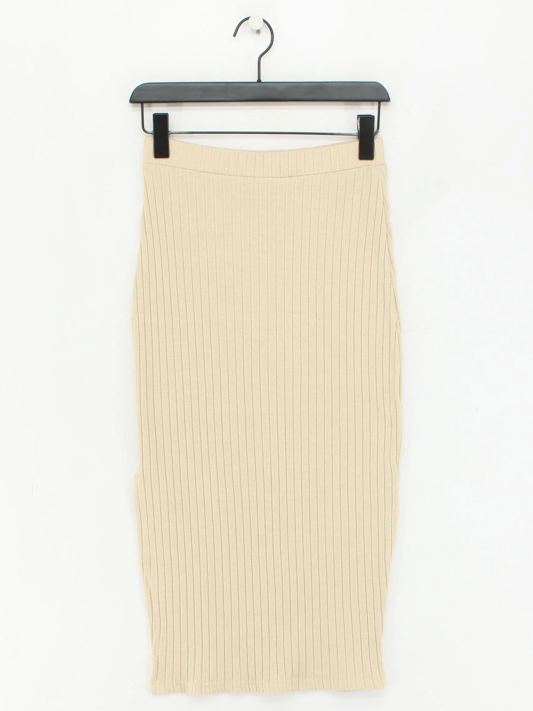 Lavish Alice Women's Midi Skirt UK 10 Cream Cotton - Image 2
