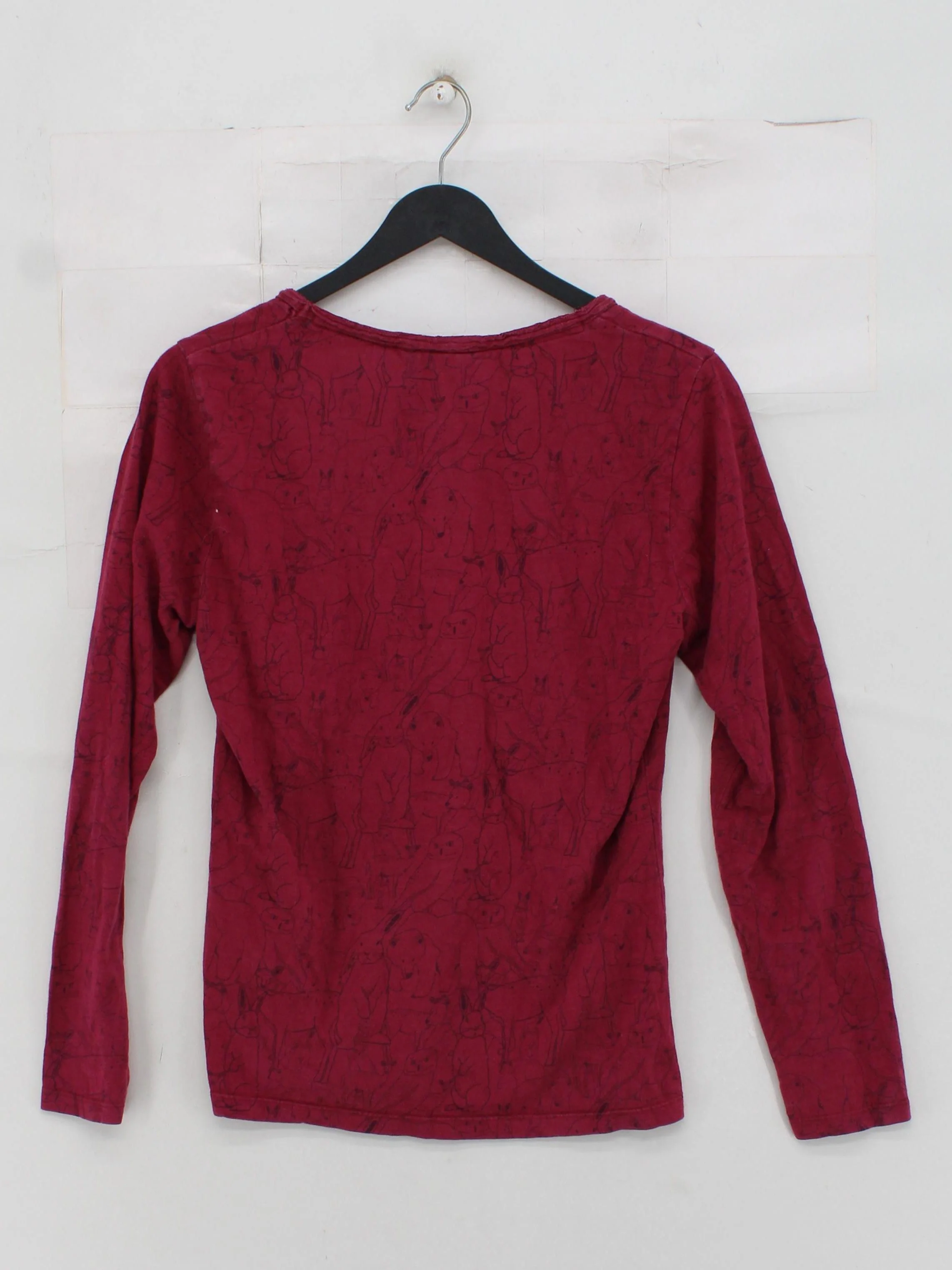Lazy Jacks Women's T-Shirt S Red 100% Cotton Basic - Image 2