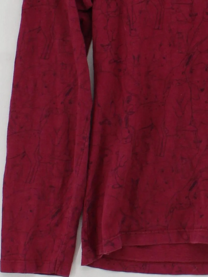 Lazy Jacks Women's T-Shirt S Red 100% Cotton Basic - Image 4