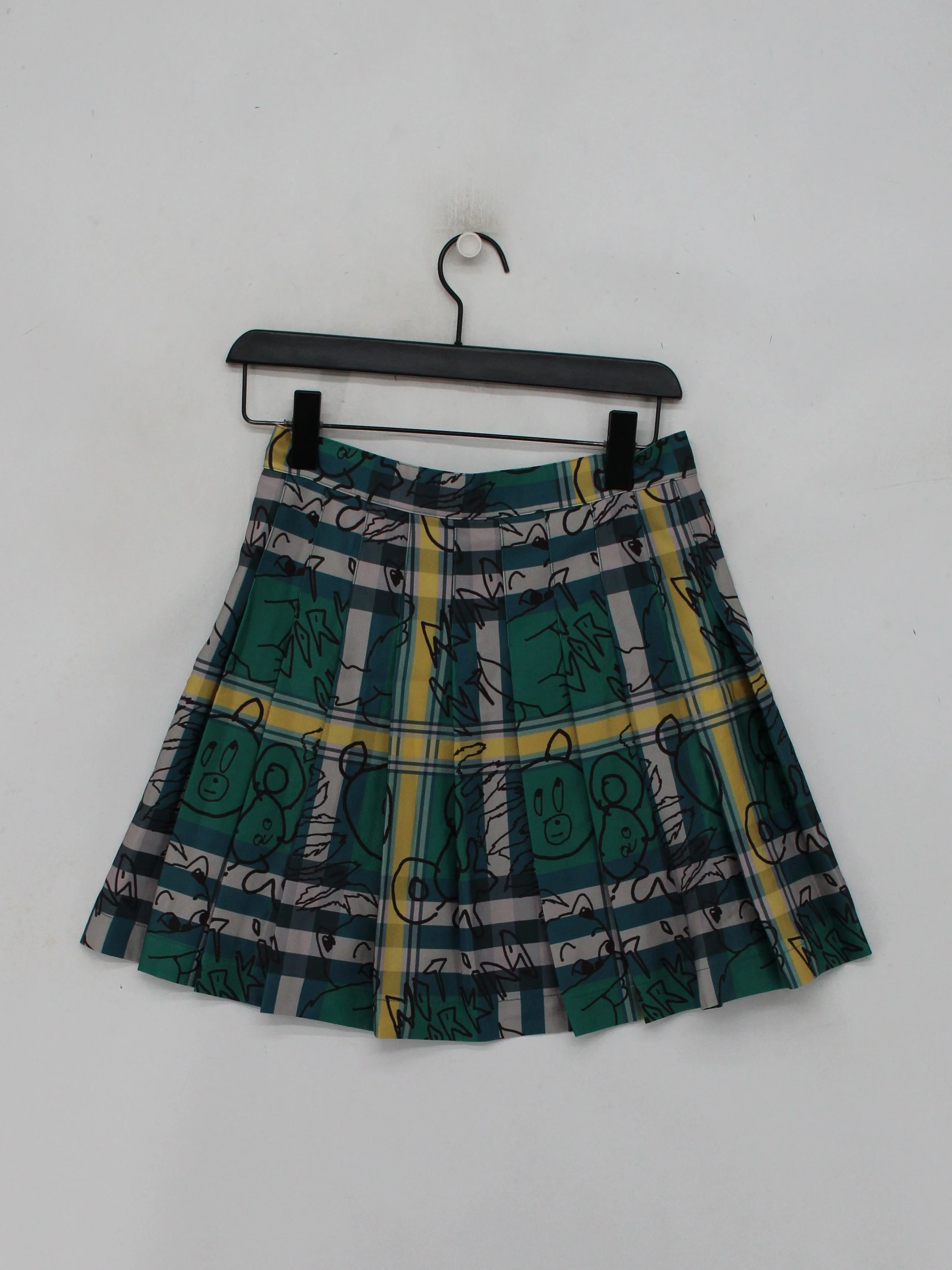 Lazy Oaf Women's Mini Skirt UK 8 Multi Polyester with Elastane Mini - Image 2