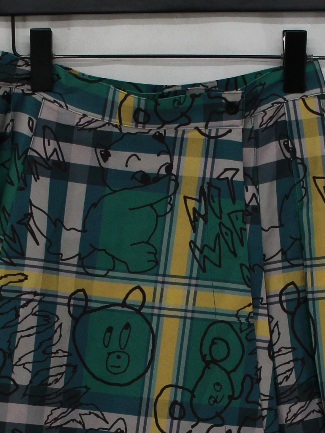 Lazy Oaf Women's Mini Skirt UK 8 Multi Polyester with Elastane Mini - Image 3