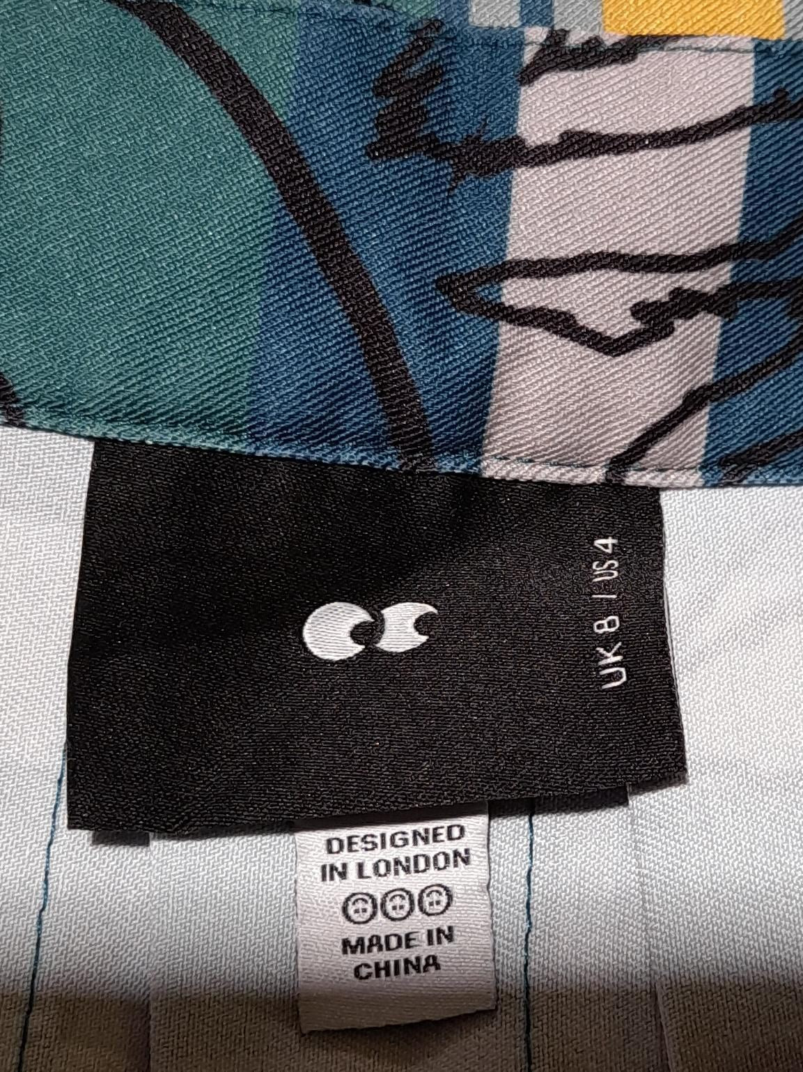 Lazy Oaf Women's Mini Skirt UK 8 Multi Polyester with Elastane Mini - Image 5