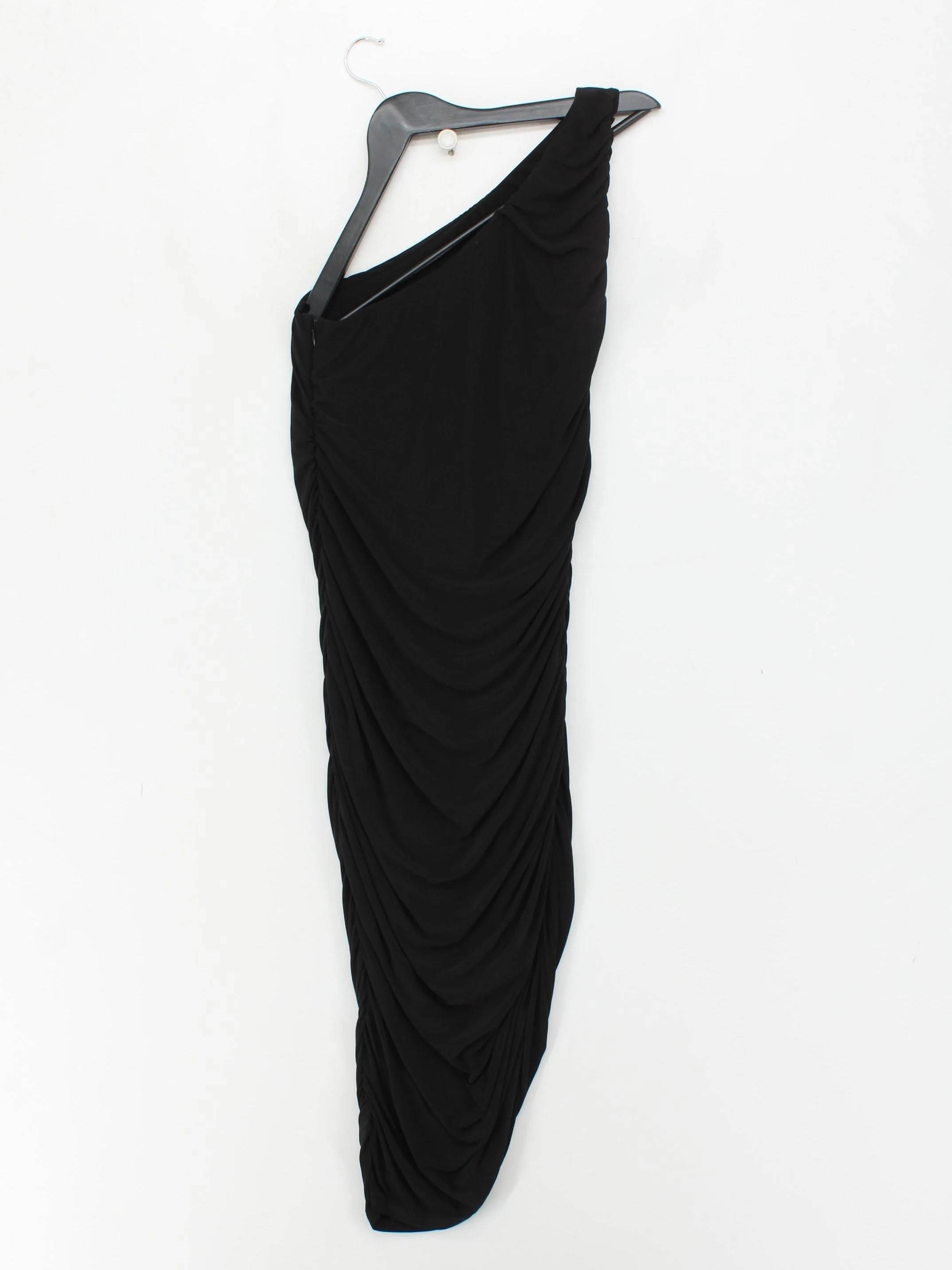 LBD Bodycon Midi Dress UK12 in Black - Image 2