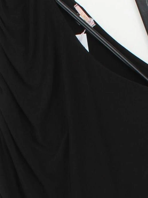 LBD Bodycon Midi Dress UK12 in Black - Image 3