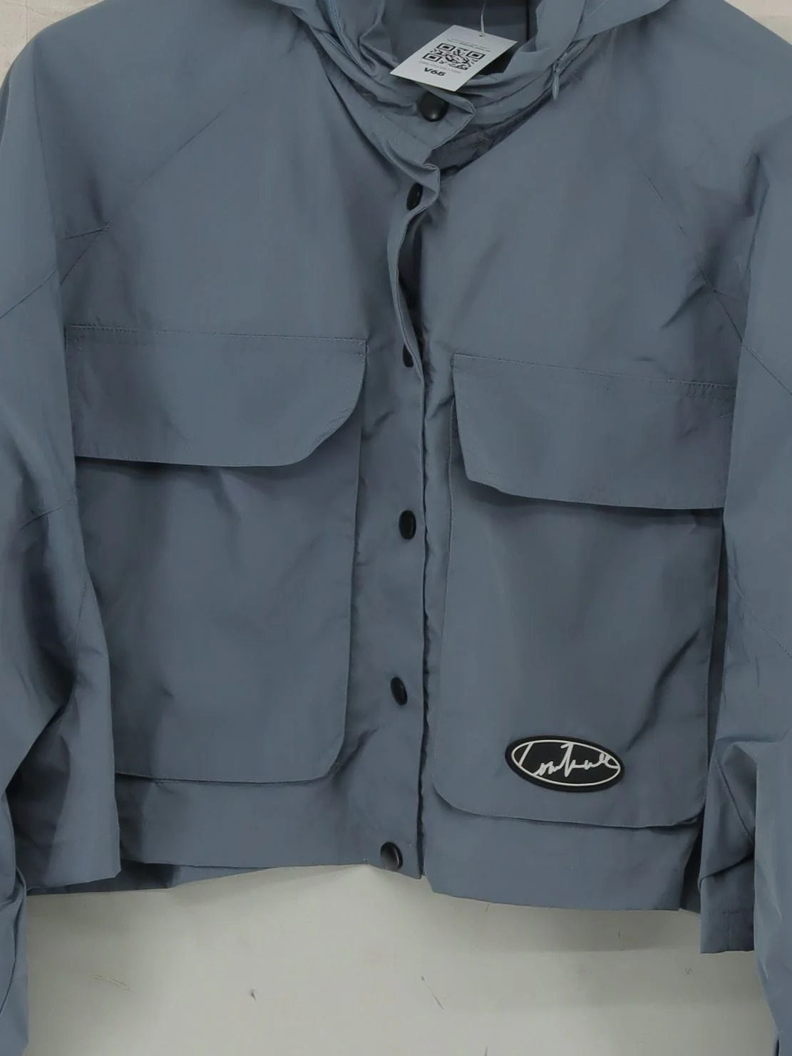 L'Couture Windbreaker jacket blue - Image 3