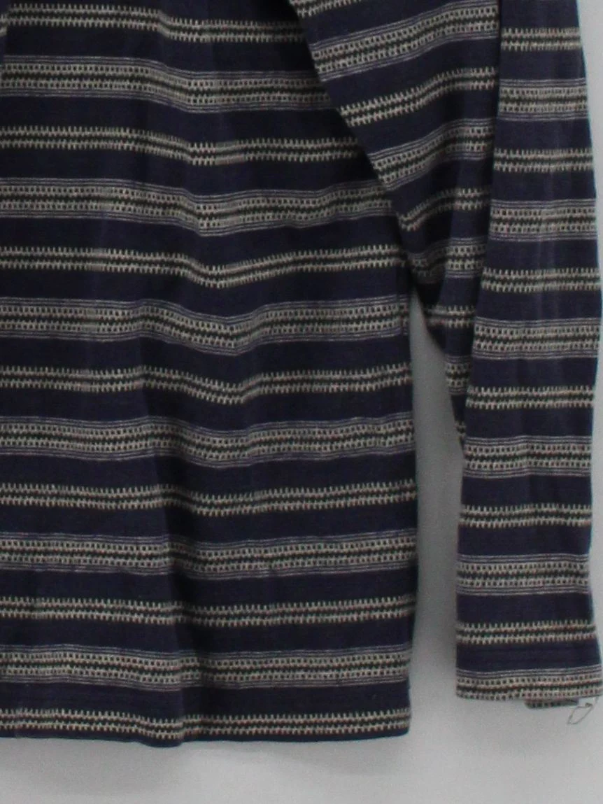 Lee Cooper Men's Polo M Blue Striped 100% Other Basic - Image 4