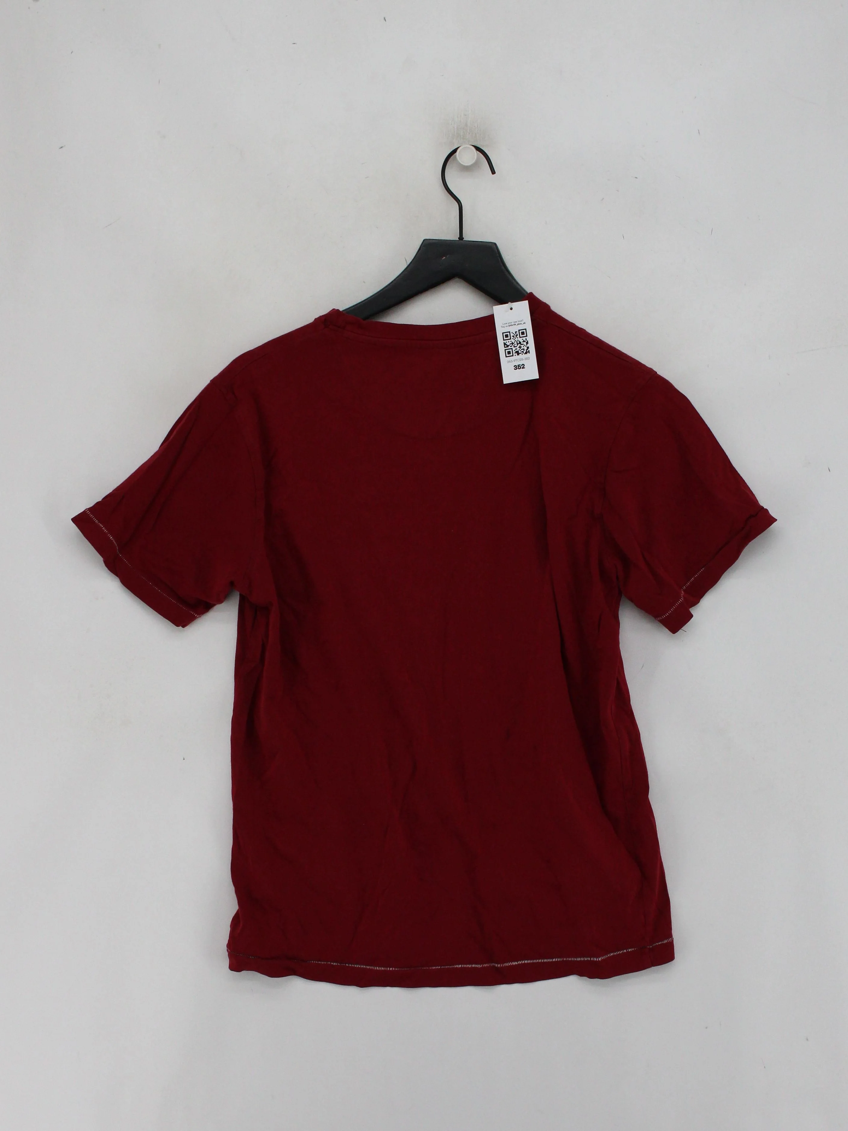 Lee Cooper Men's T-Shirt M Red Graphic 100% Cotton Basic - Image 2
