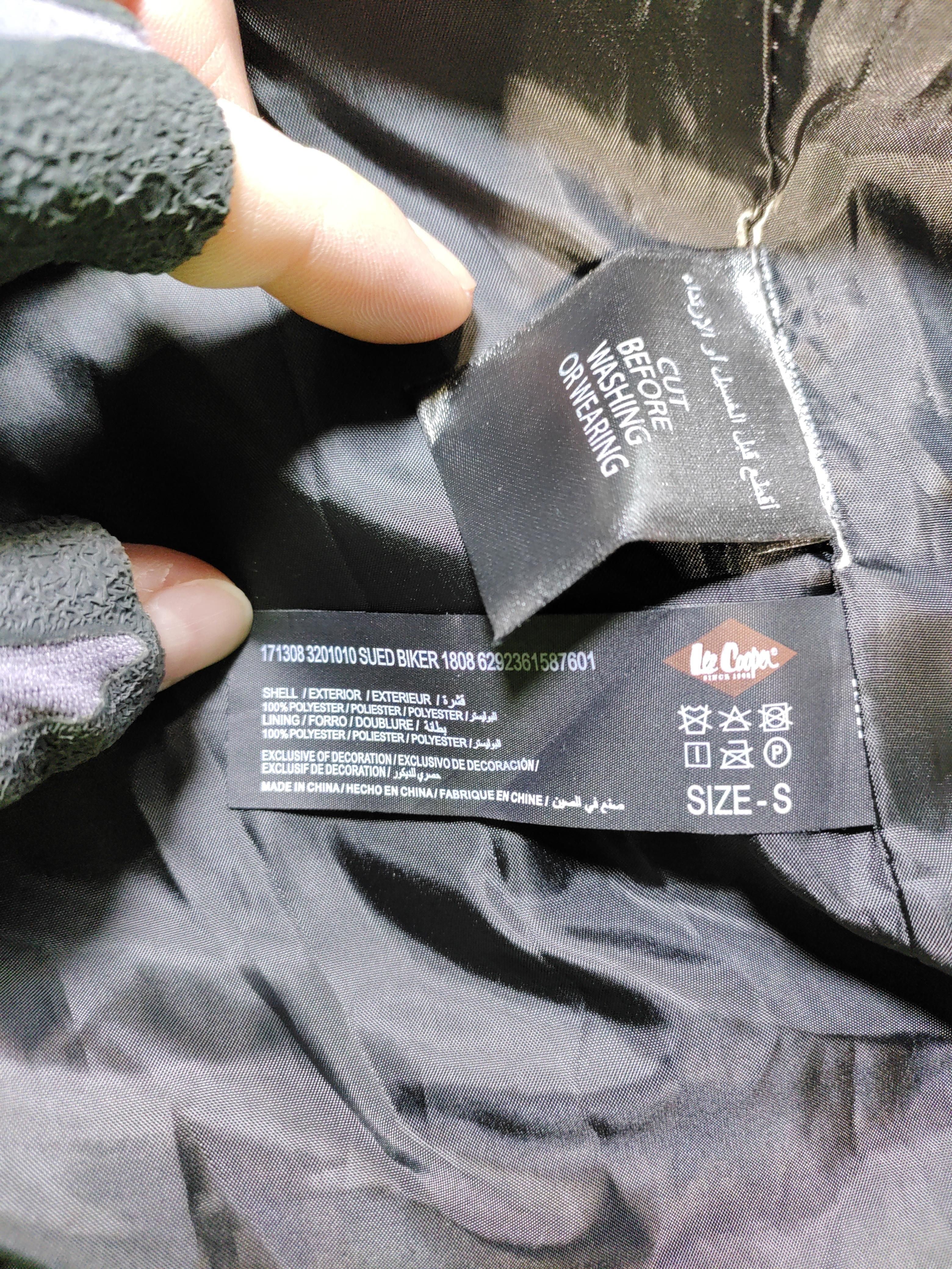Lee Cooper Motorcycle Jacket jacket black - Image 6