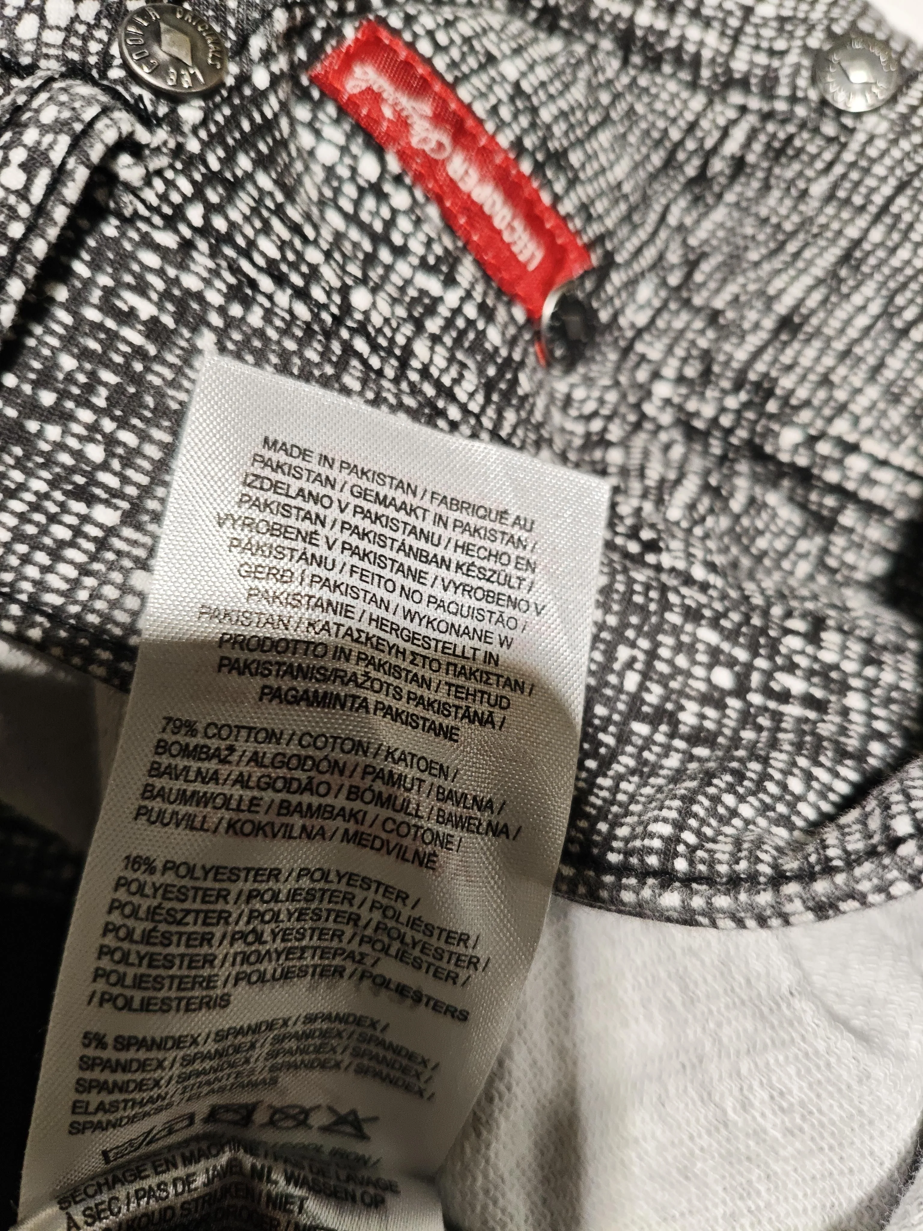 Lee Cooper Women's Trousers UK 12 Grey Cotton with Polyester, Spandex Chino - Image 6
