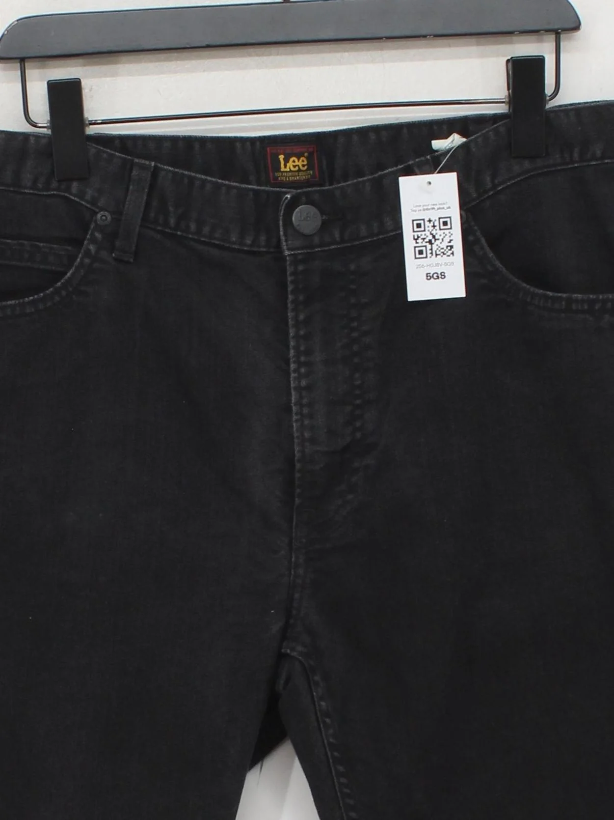 Lee Men's Jeans L Black 100% Cotton Straight - Image 3