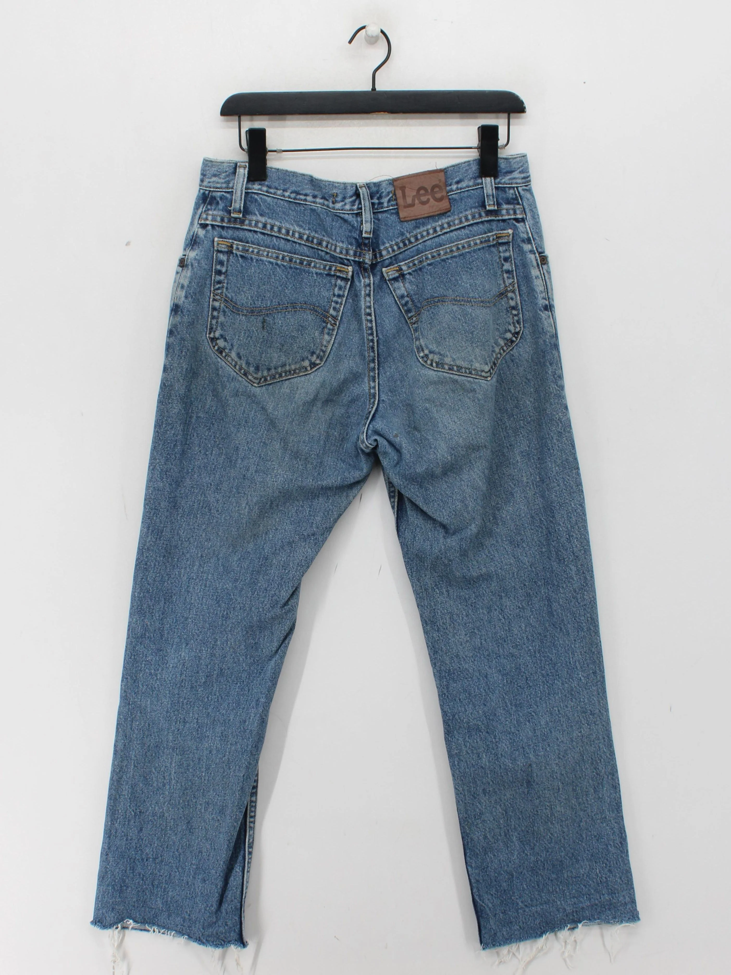 Lee Men's Jeans M Blue 100% Cotton Straight - Image 2