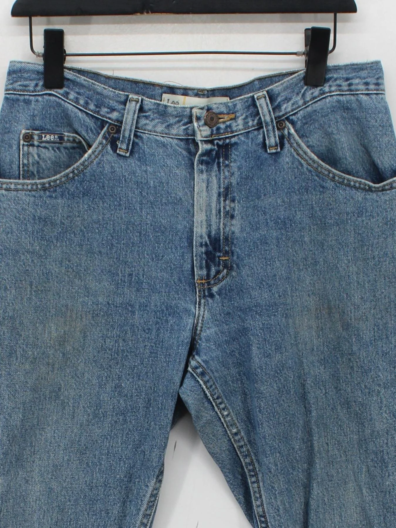 Lee Men's Jeans M Blue 100% Cotton Straight - Image 3