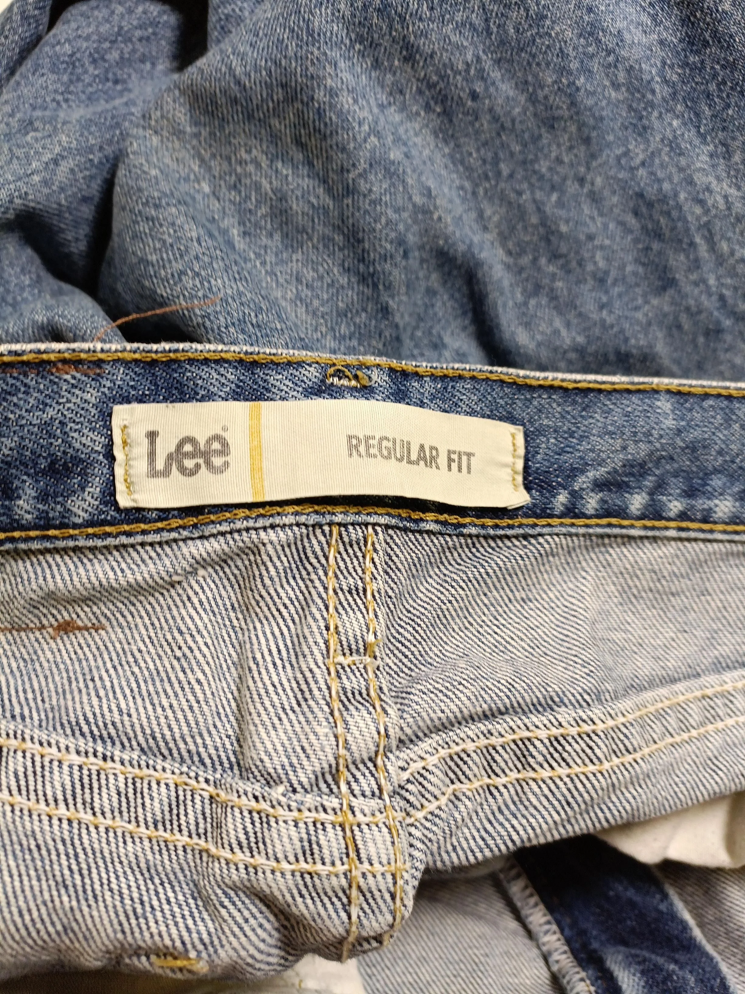 Lee Men's Jeans M Blue 100% Cotton Straight - Image 9