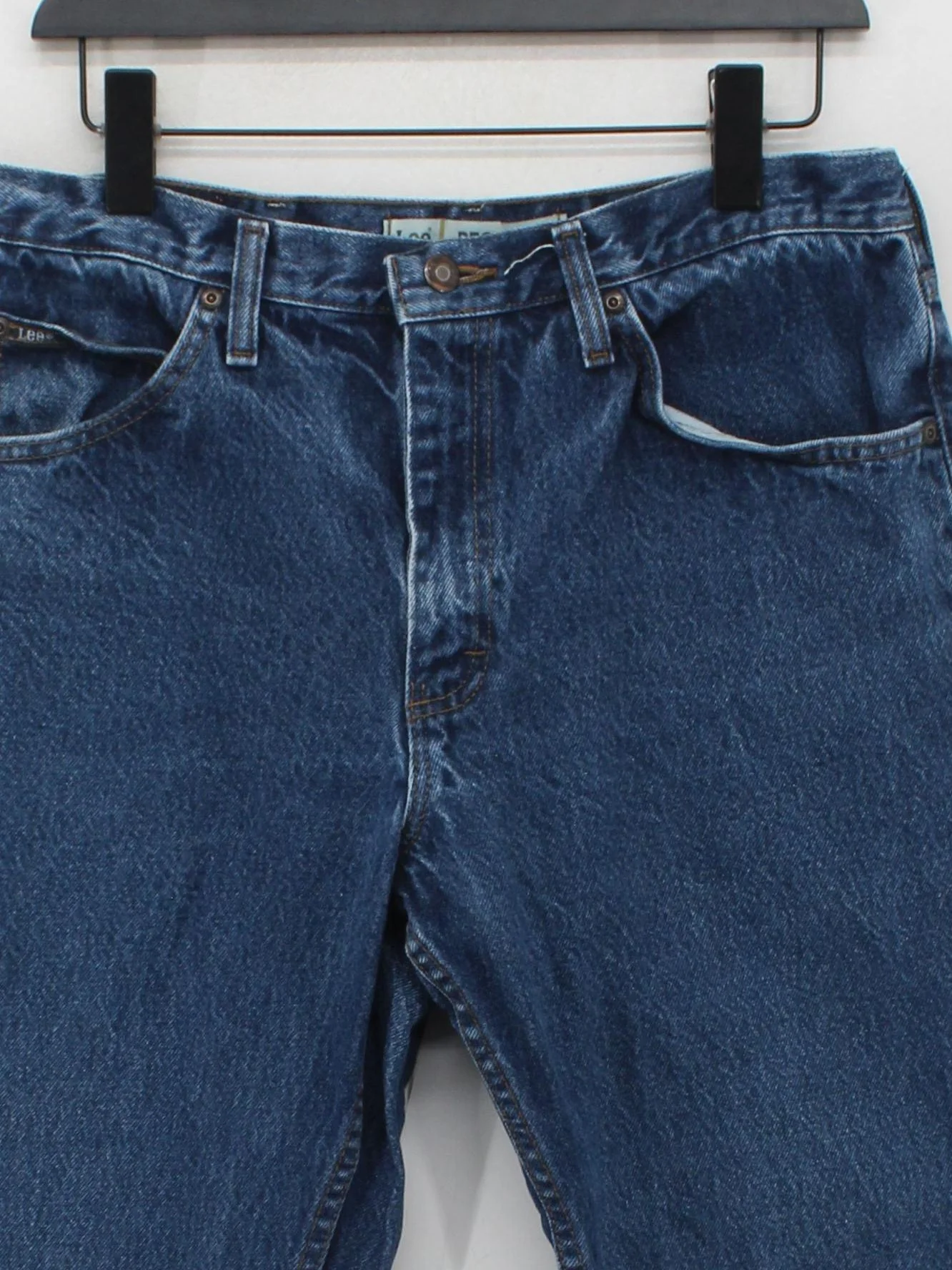 Lee Men's Jeans M Blue 100% Cotton Straight - Image 3