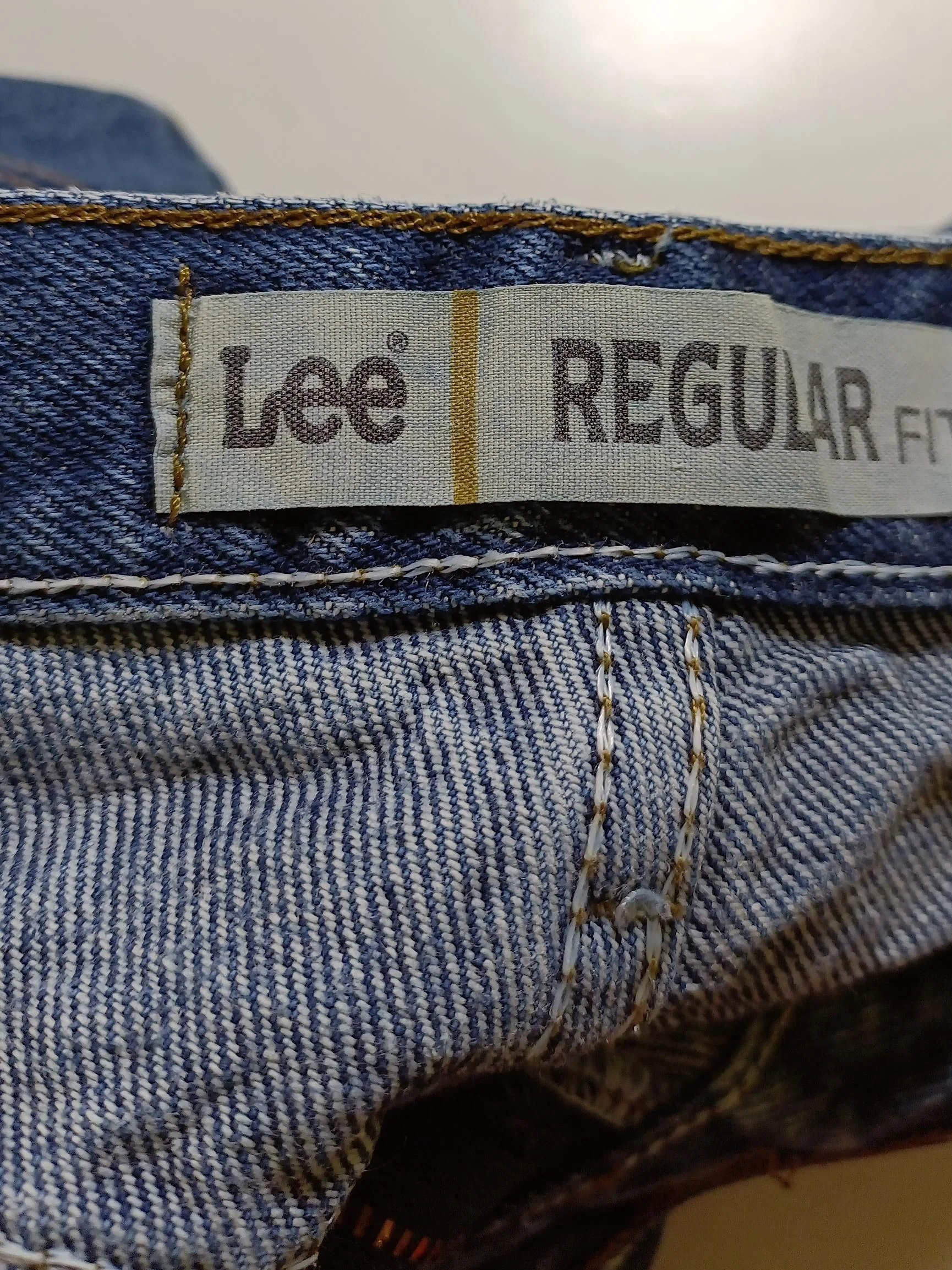 Lee Men's Jeans M Blue 100% Cotton Straight - Image 5