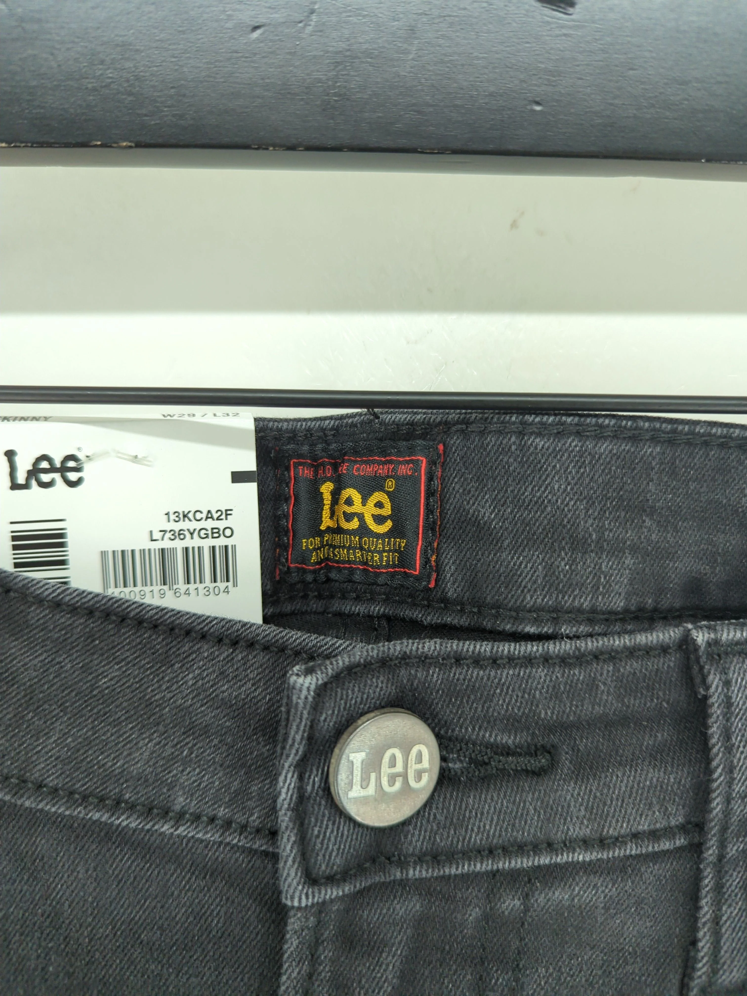 Lee Men's Jeans W 29 in Black Cotton New with tags - Image 5