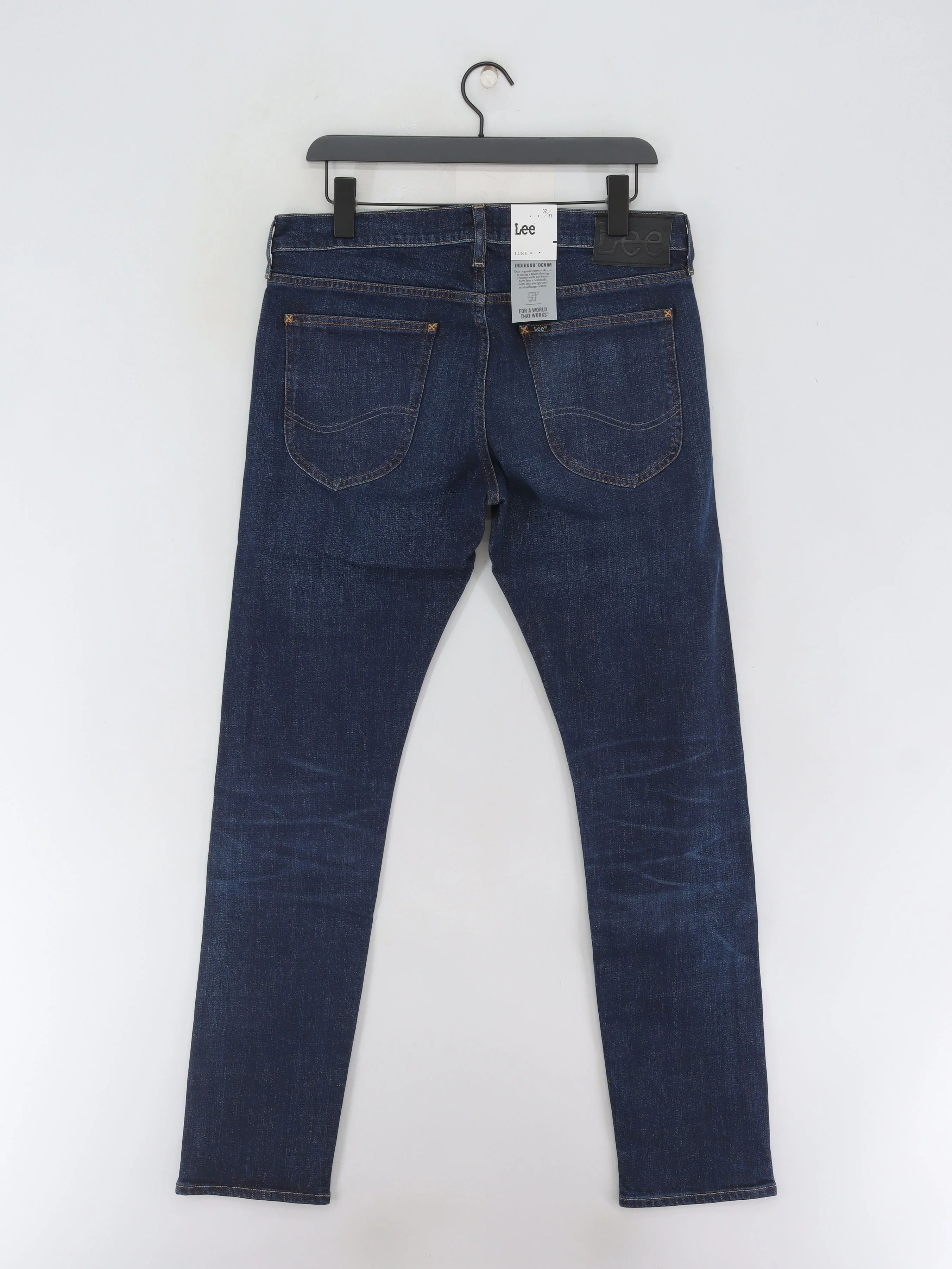 Lee Men's Jeans W 32 in Blue Cotton with Elastane Straight New with tags - Image 2