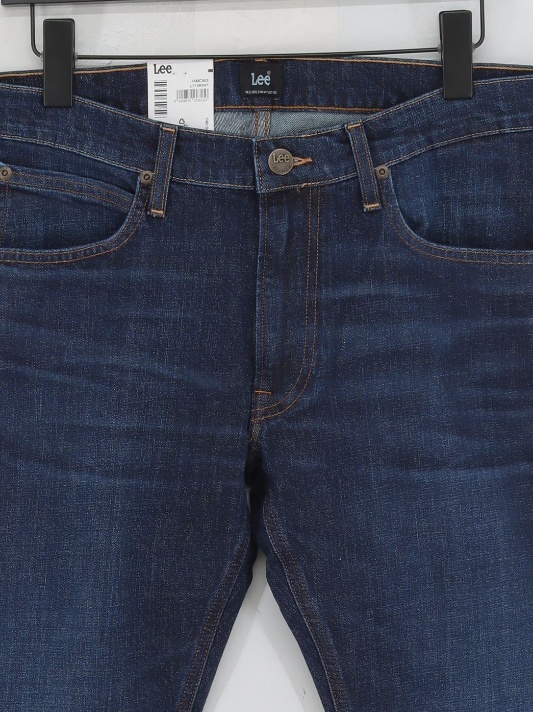 Lee Men's Jeans W 32 in Blue Cotton with Elastane Straight New with tags - Image 3