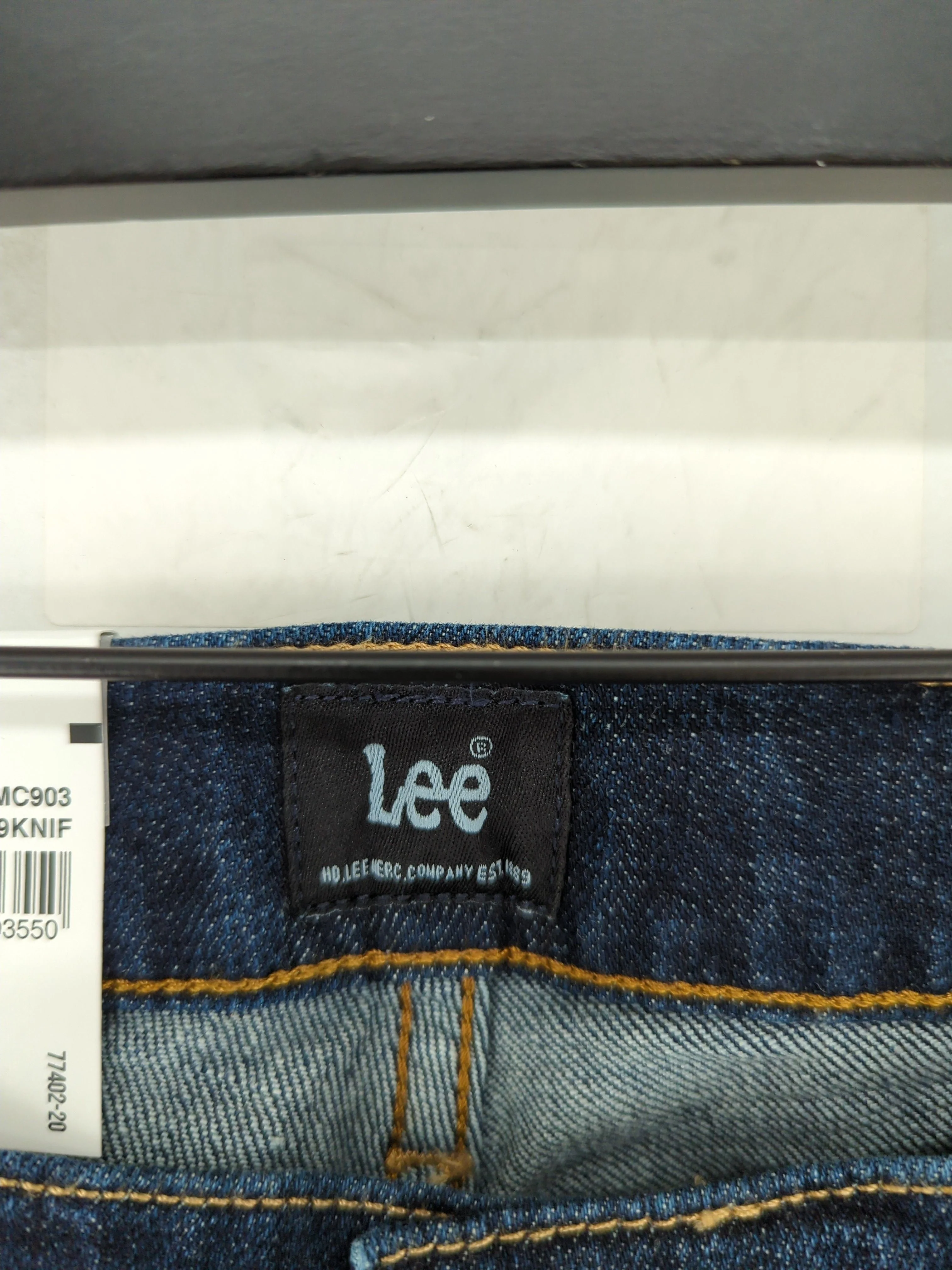 Lee Men's Jeans W 32 in Blue Cotton with Elastane Straight New with tags - Image 5