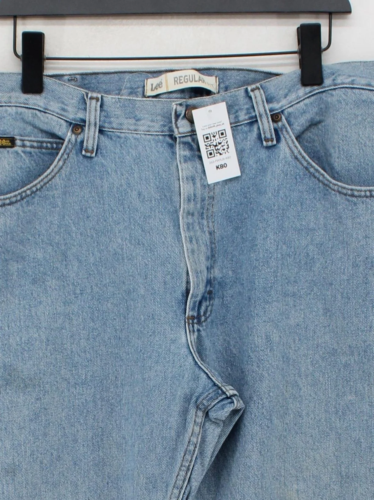 Lee Men's Jeans W 40 in; L 30 in Blue 100% Cotton Straight - Image 3