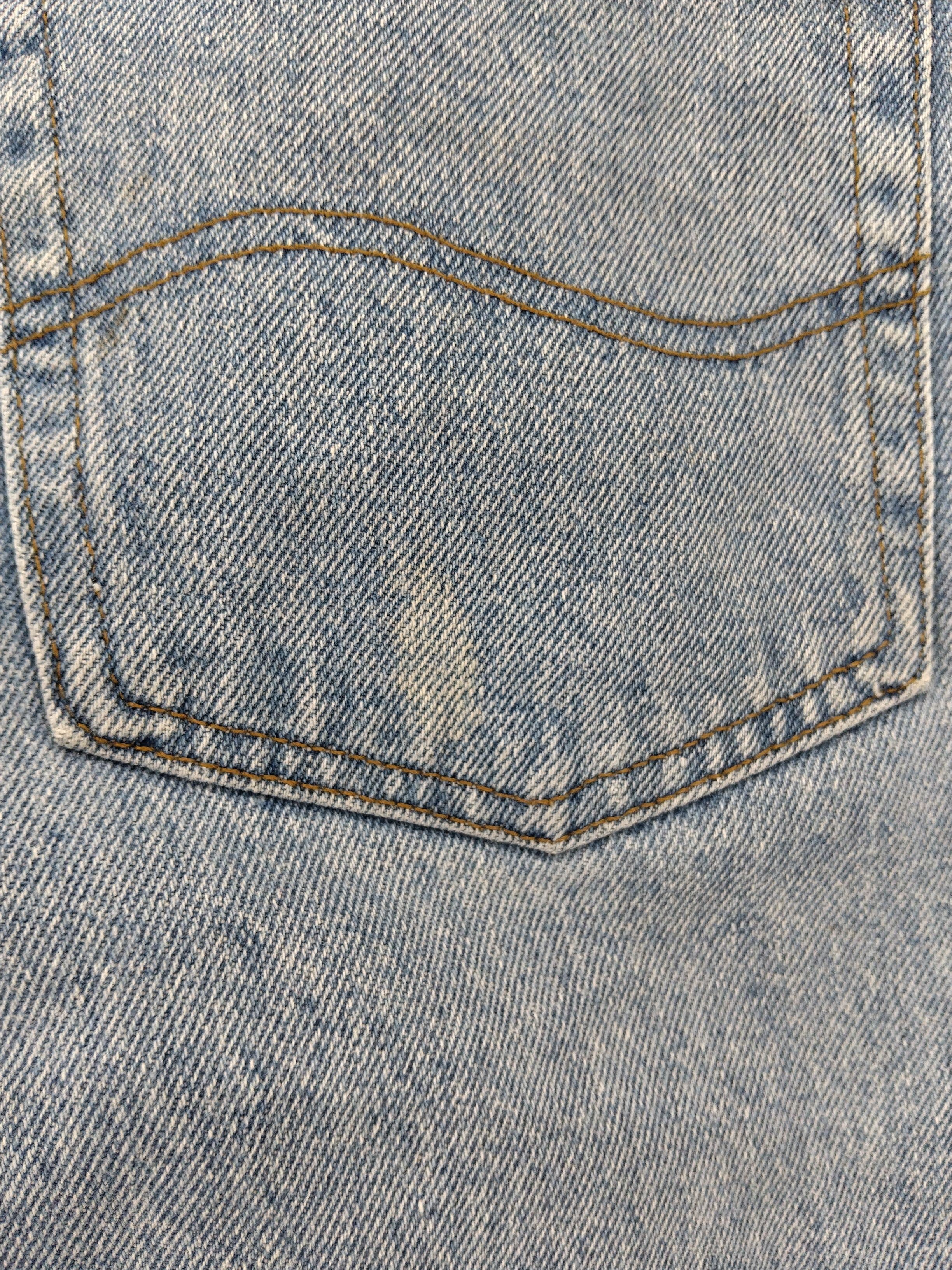 Lee Men's Jeans W 40 in; L 30 in Blue 100% Cotton Straight - Image 6