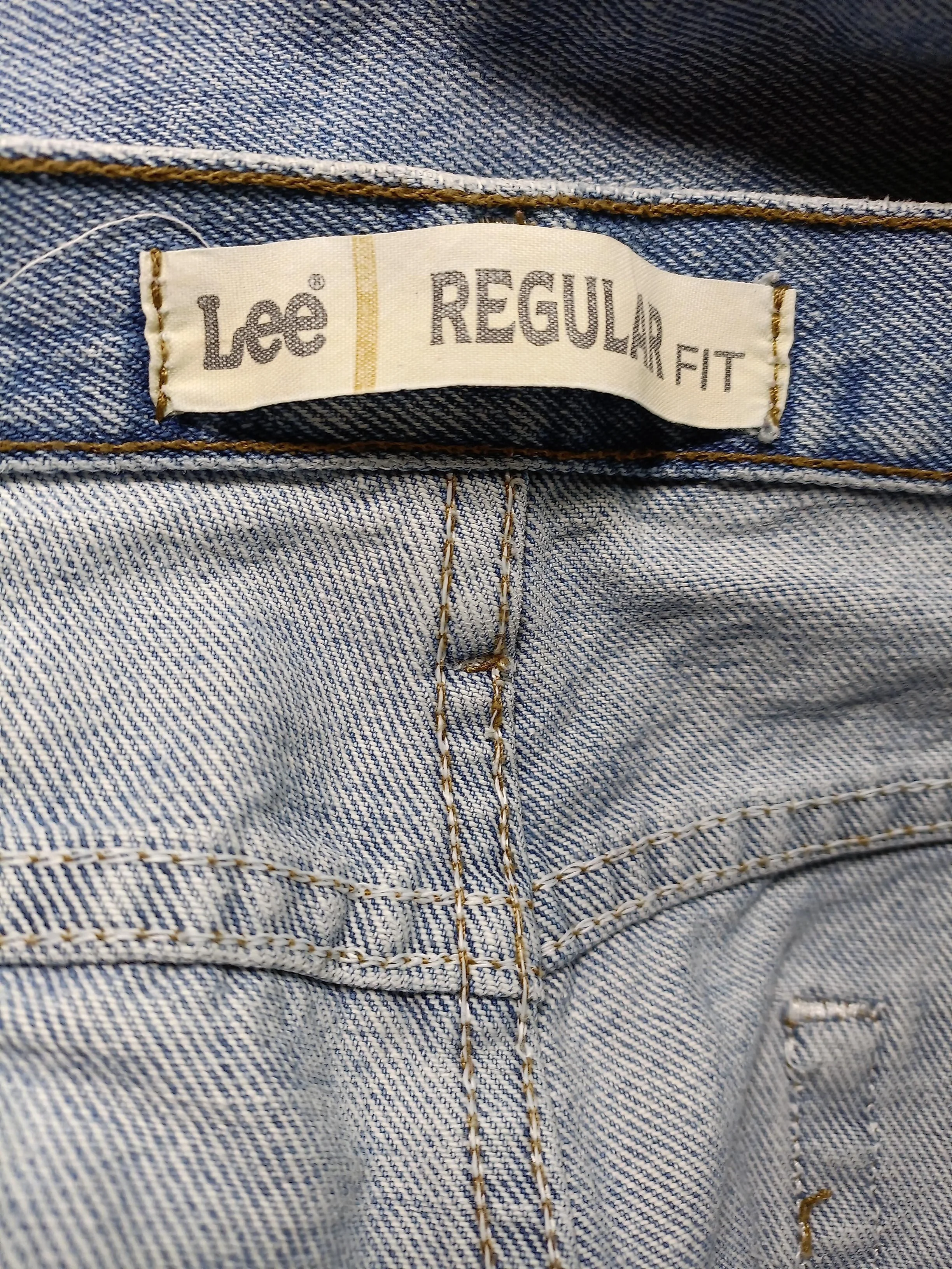 Lee Men's Jeans W 40 in; L 30 in Blue 100% Cotton Straight - Image 7