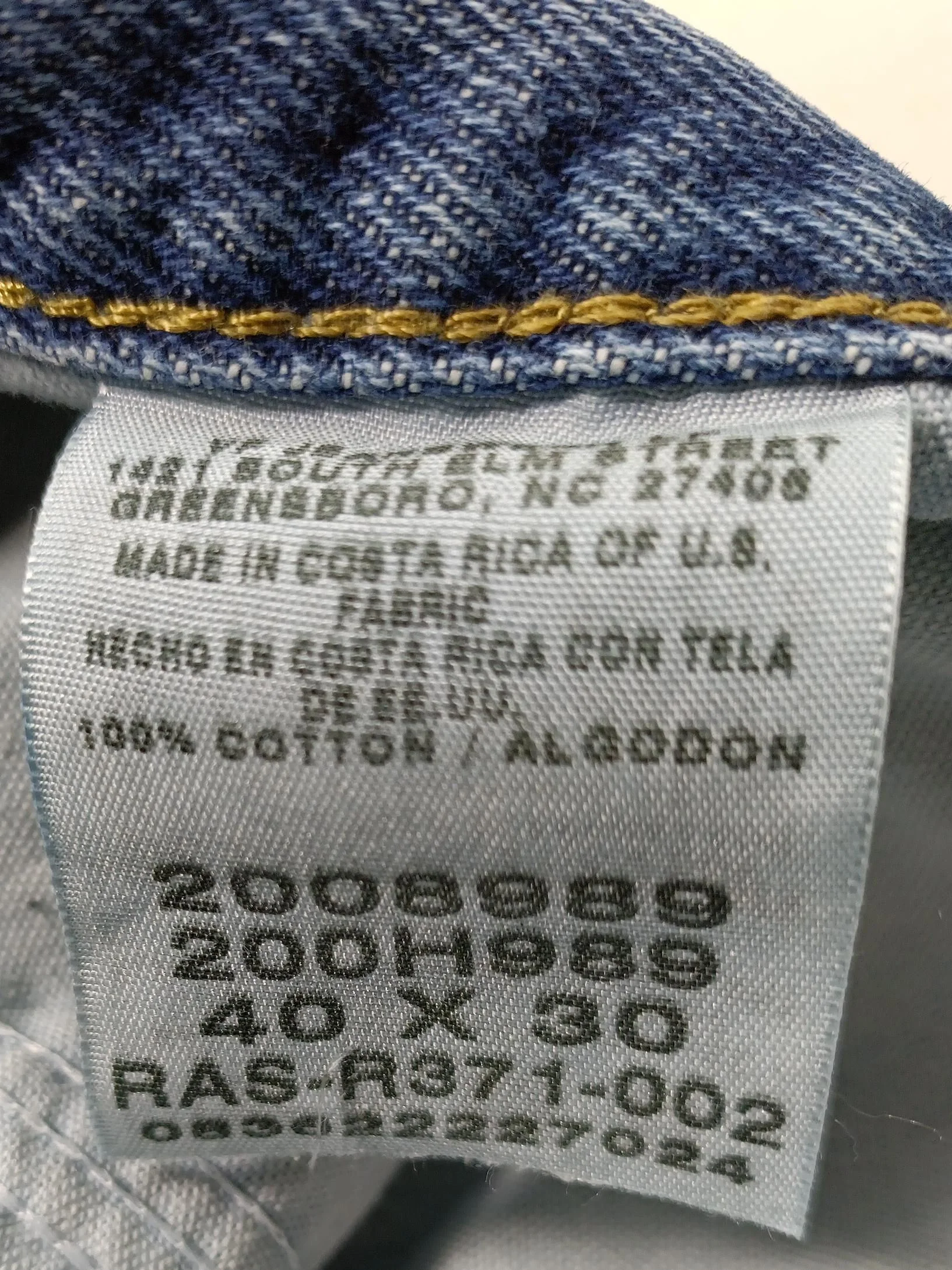 Lee Men's Jeans XXL Blue 100% Cotton Straight - Image 10