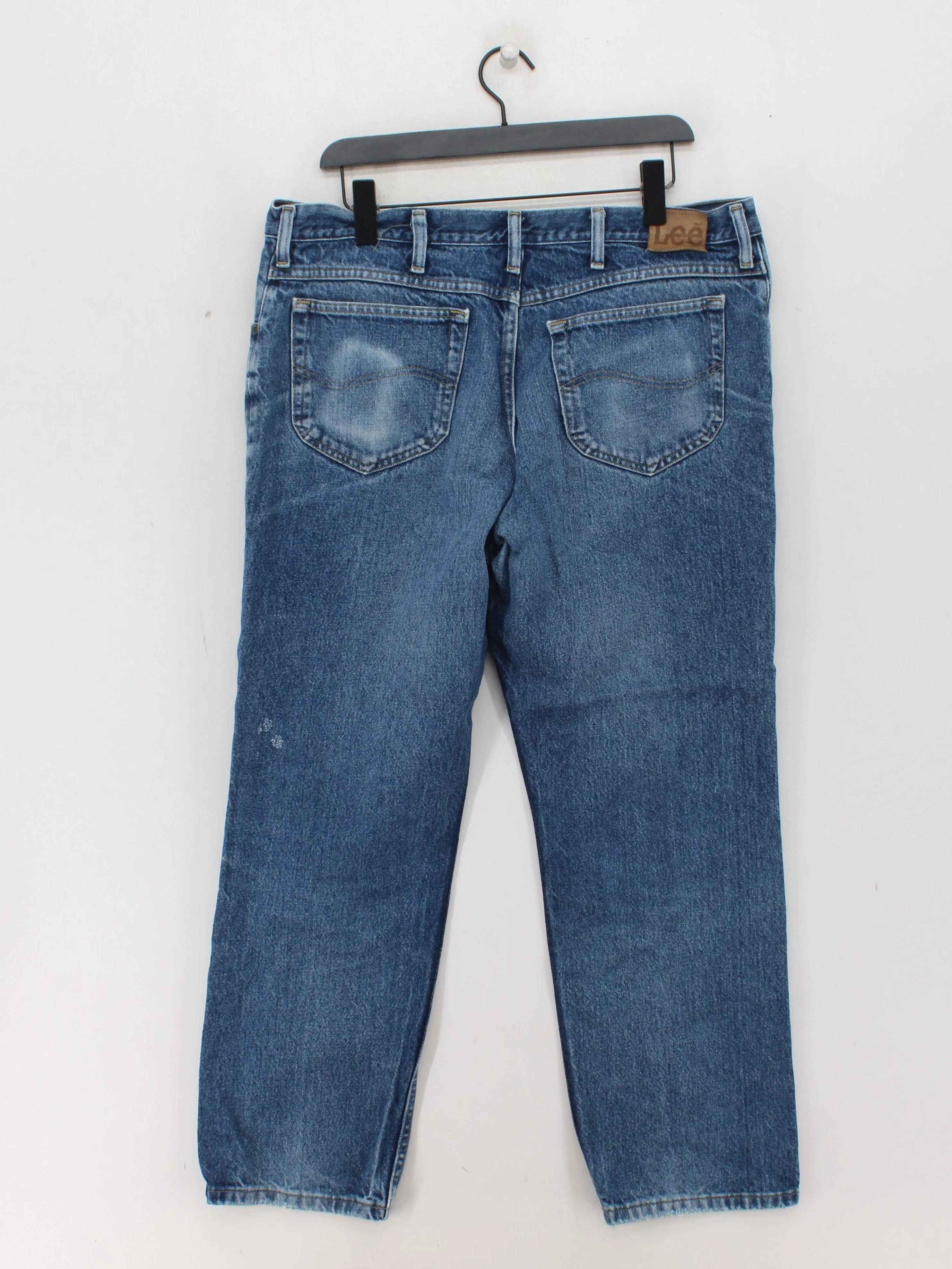 Lee Men's Jeans XXL Blue 100% Cotton Straight - Image 2