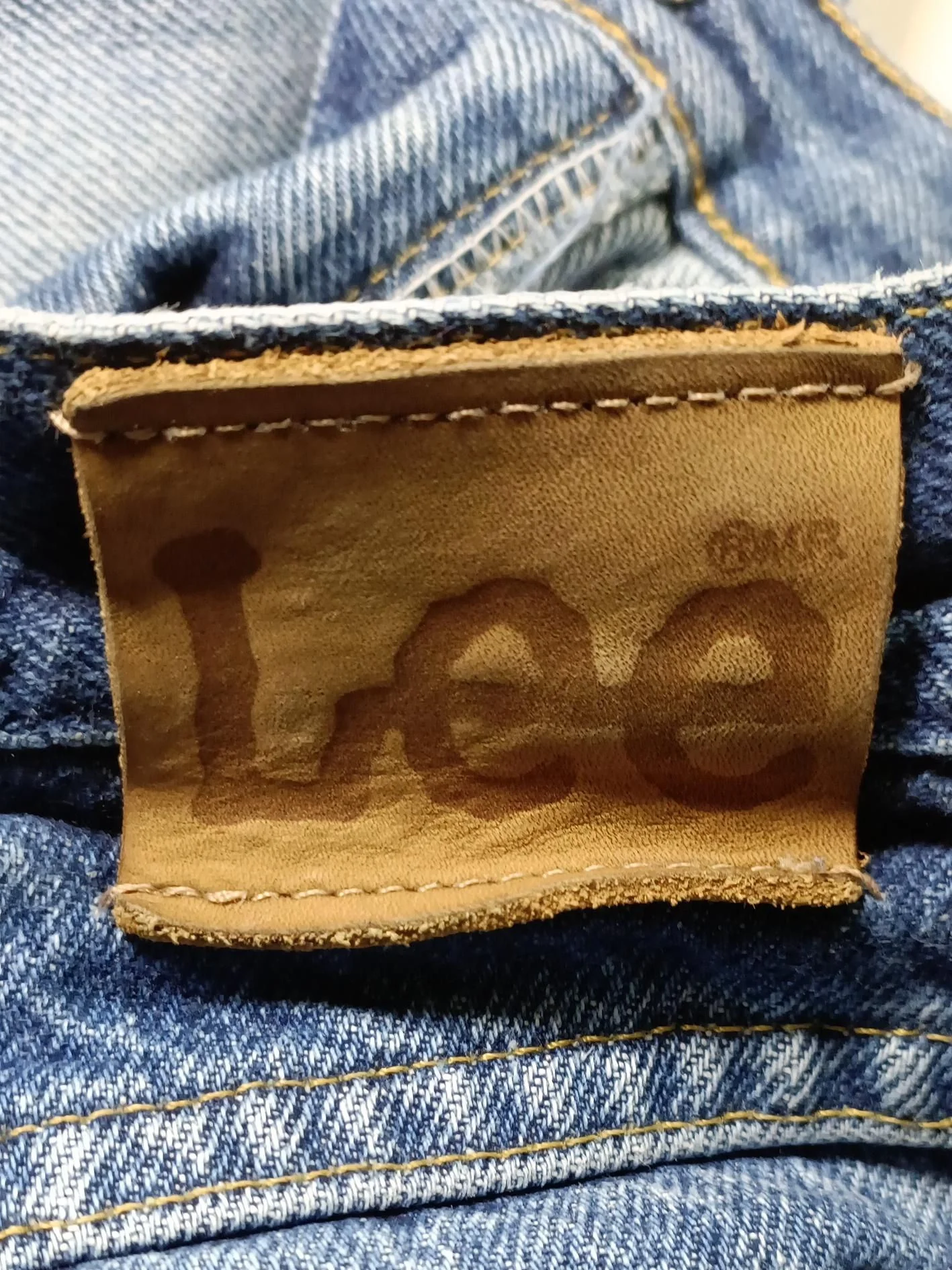 Lee Men's Jeans XXL Blue 100% Cotton Straight - Image 9