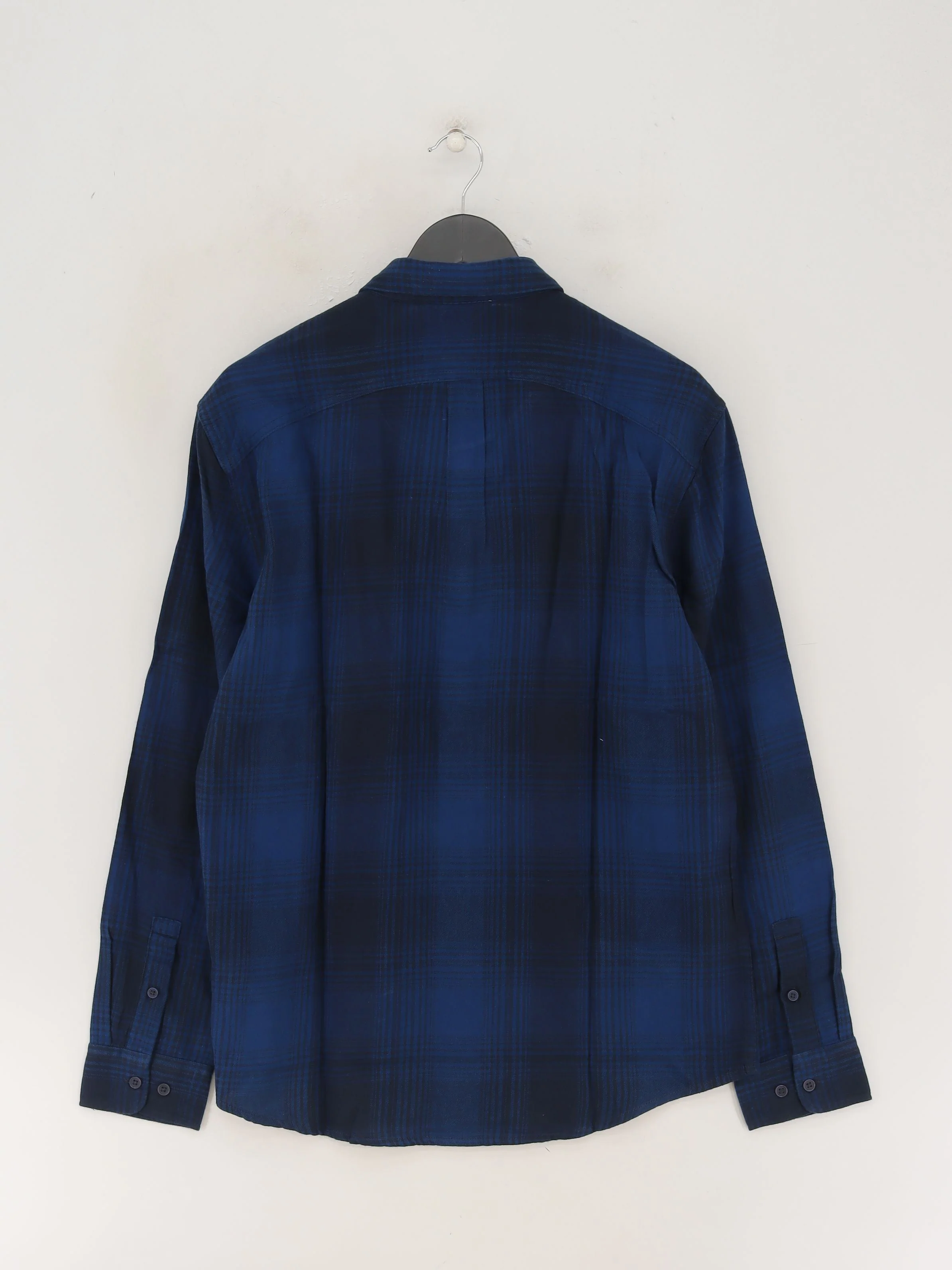 Lee Men's Shirt M Blue Checkered 100% Cotton Basic New with tags - Image 2