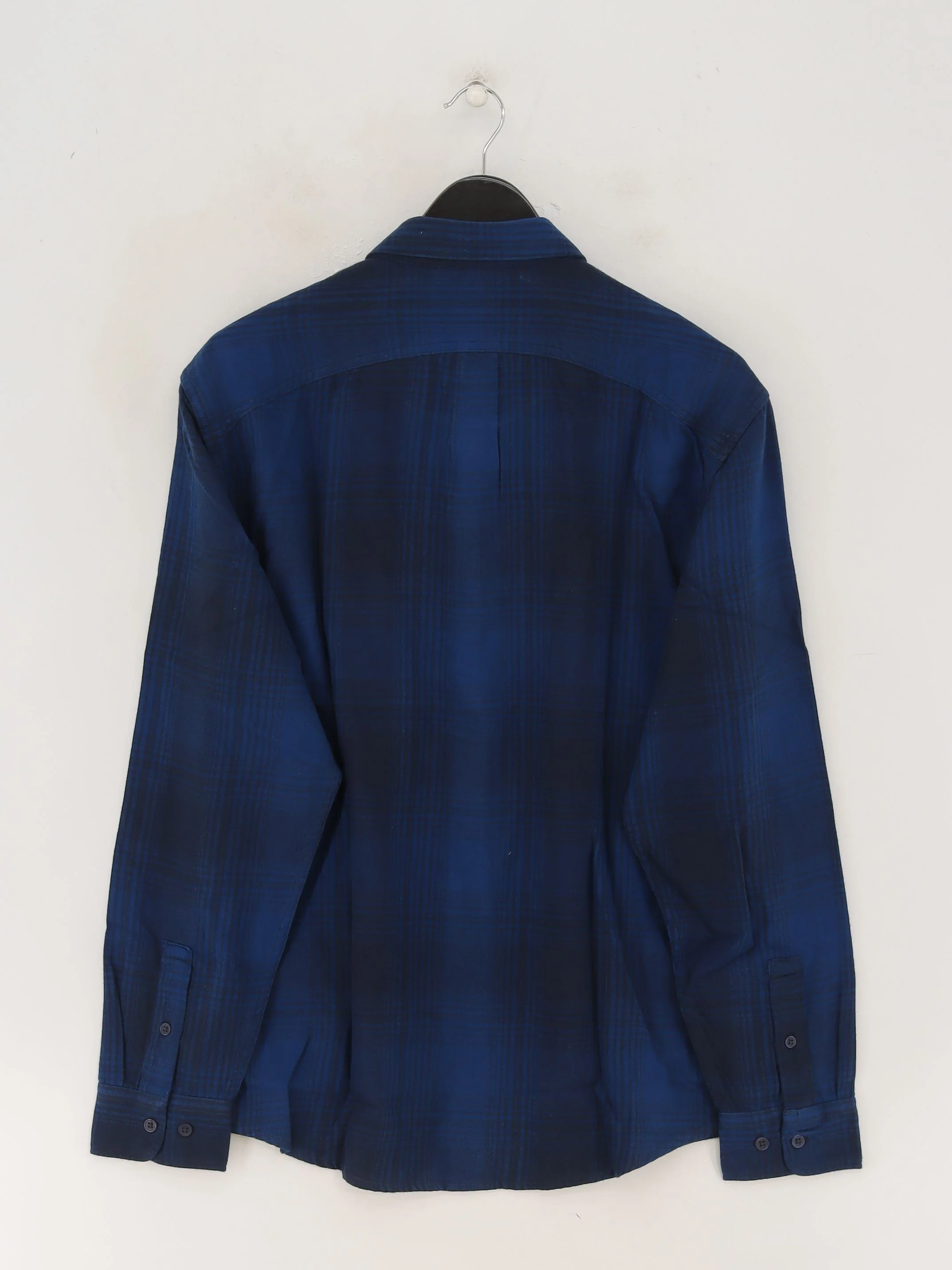 Lee Men's Shirt M Blue Checkered 100% Cotton Basic New with tags - Image 2
