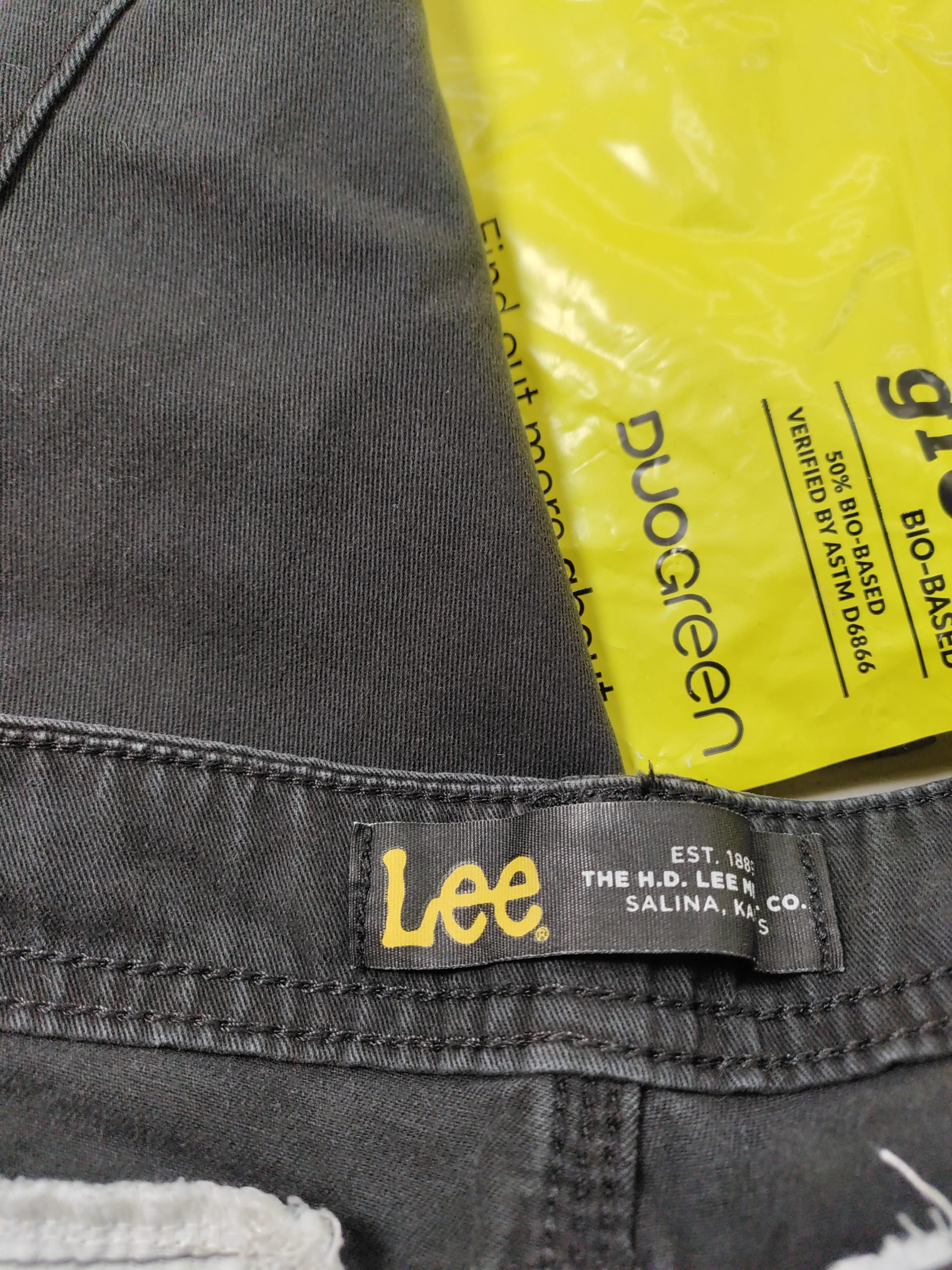 Lee Men's Shorts W 38 in Black 100% Cotton Cargo - Image 5