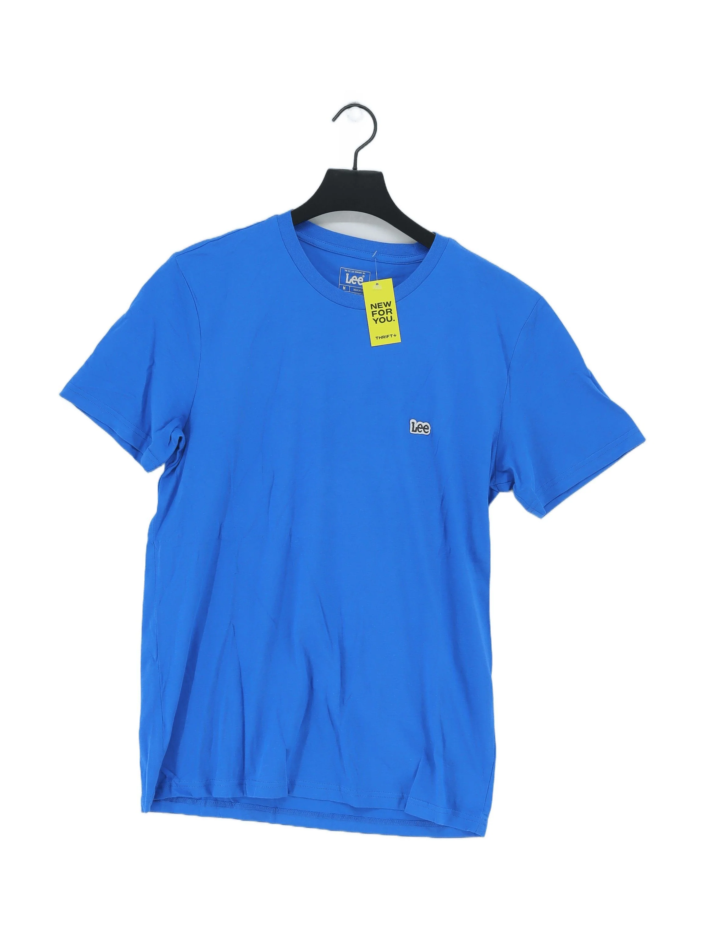 Lee Men's T-Shirt M Blue 100% Cotton Basic New with tags