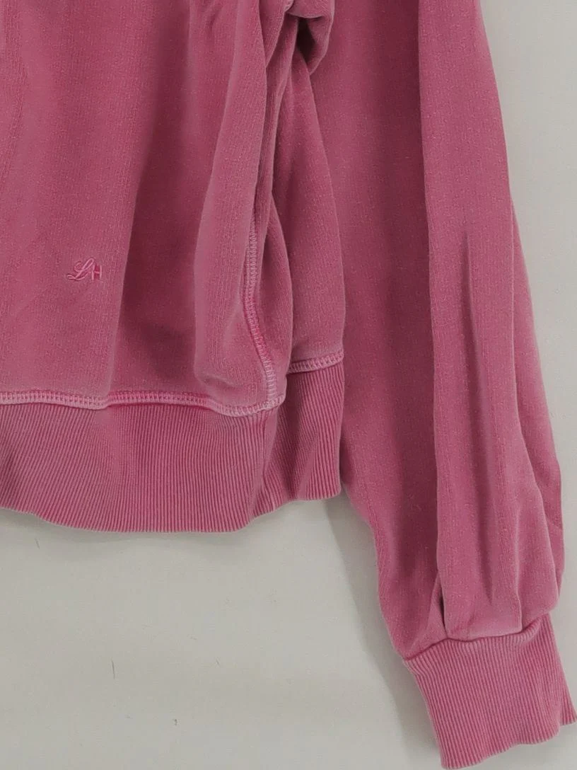 Leon & Harper Women's Hoodie M Red 100% Cotton Pullover - Image 4