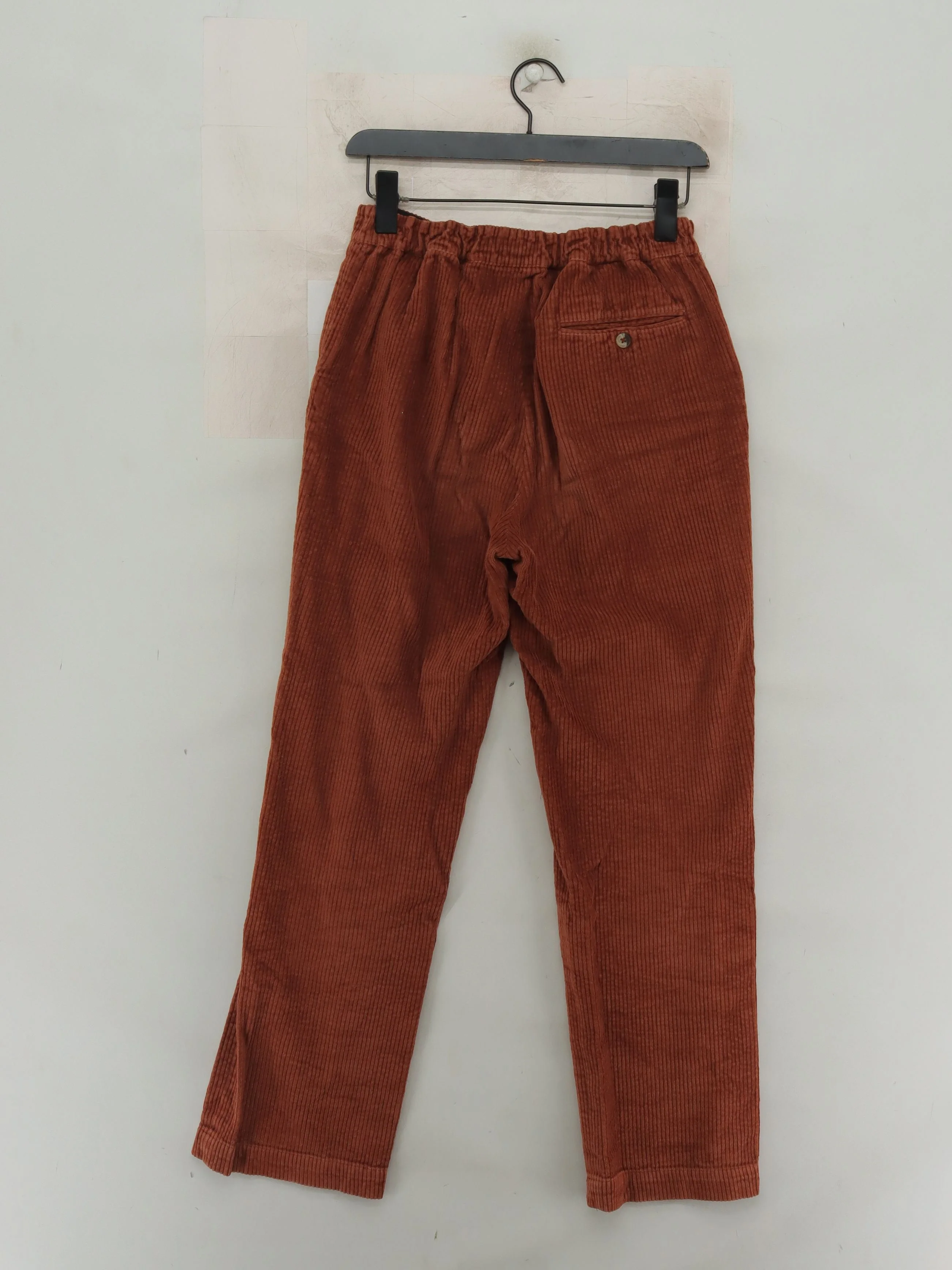 Leon & Harper Women's Trousers UK 10 Tan 100% Cotton Straight Chino - Image 2