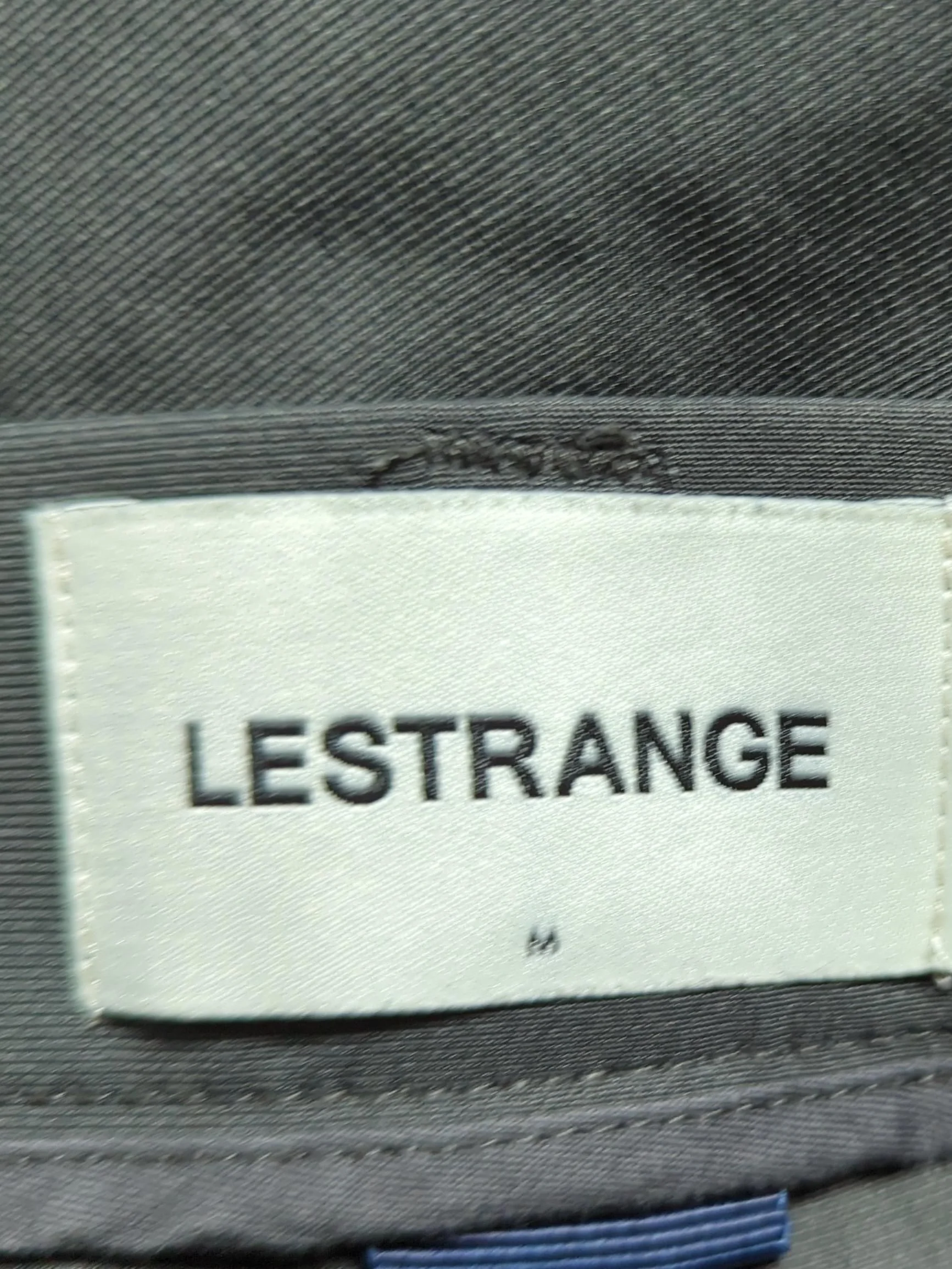 L'estrange London Men's Trousers M Grey 100% Polyester Straight Chino - Image 5