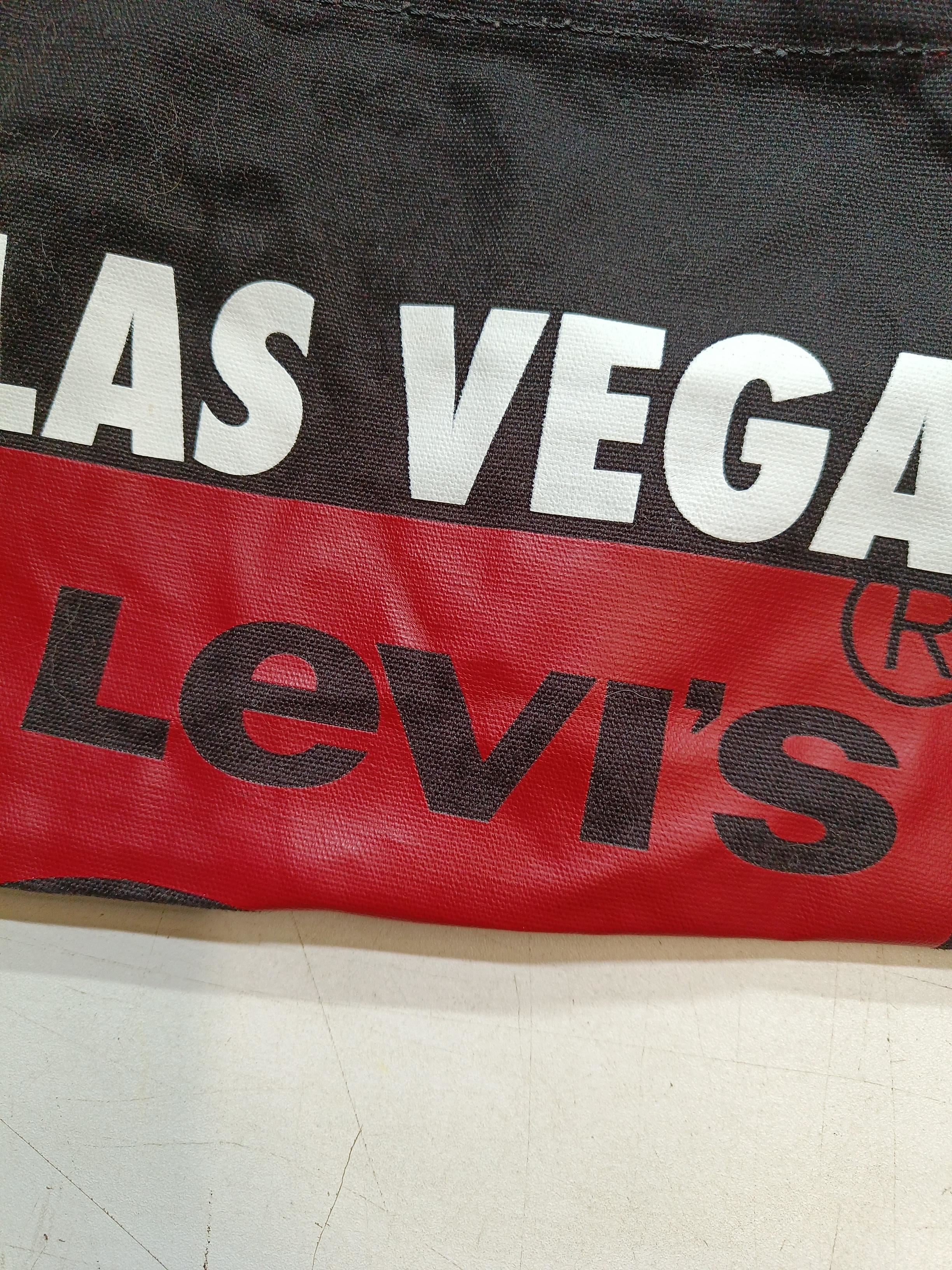 Levi’s Men's Bag Black Graphic 100% Cotton Tote - Image 6
