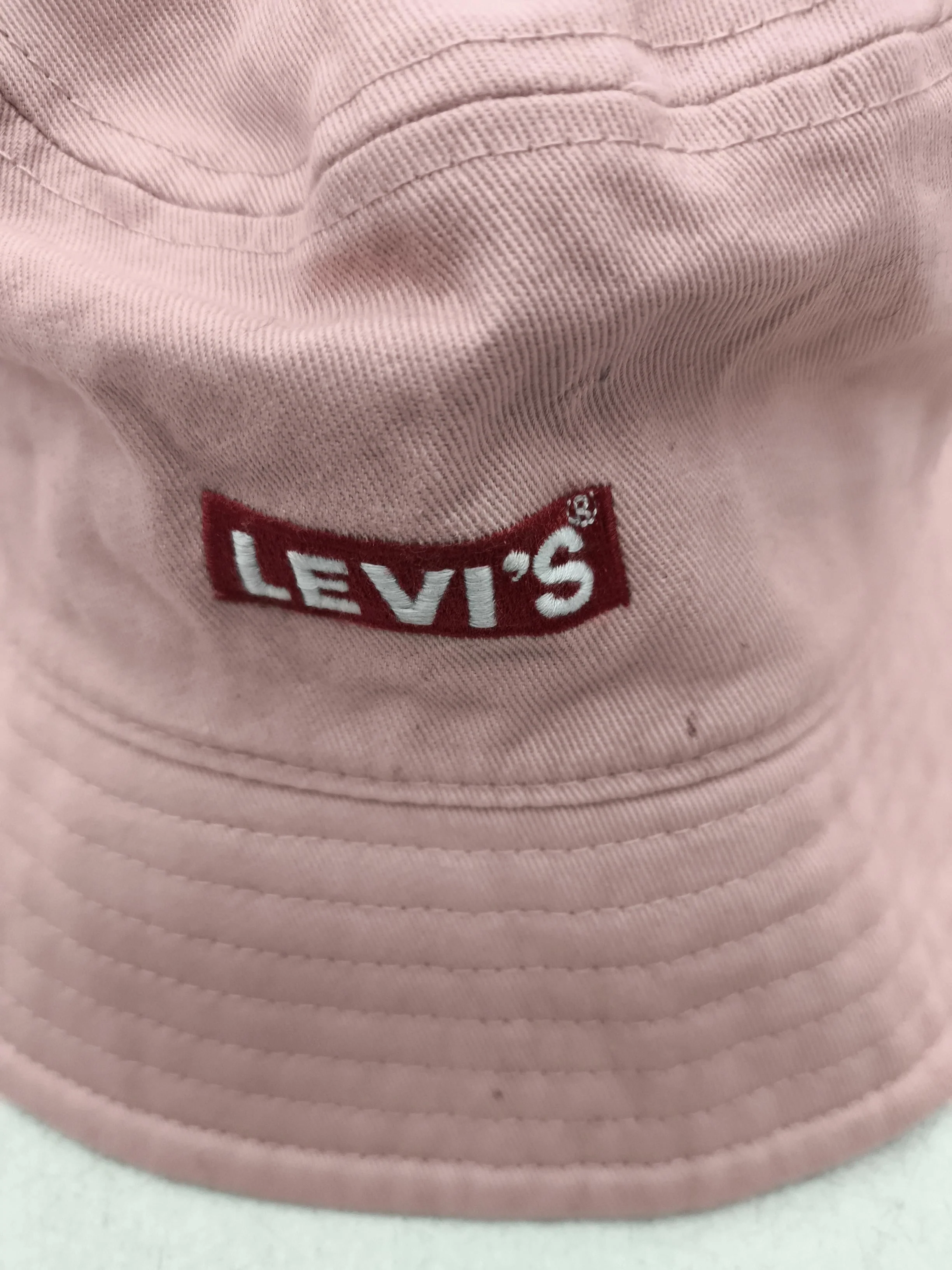 Levi’s Men's Hat L Pink 100% Cotton Bucket Hat - Image 3