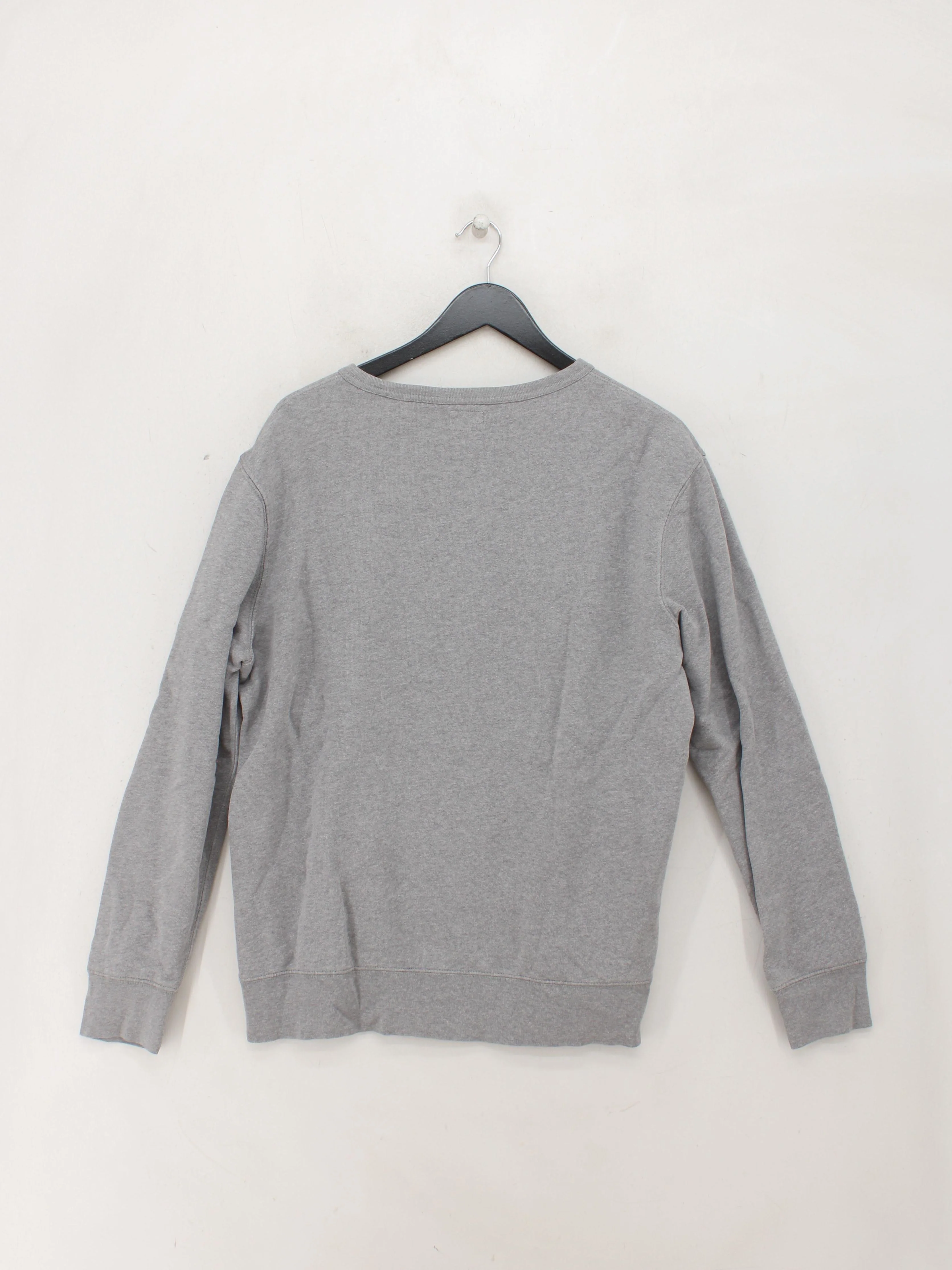 Levi’s Men's Hoodie L Grey Graphic 100% Cotton Pullover - Image 2