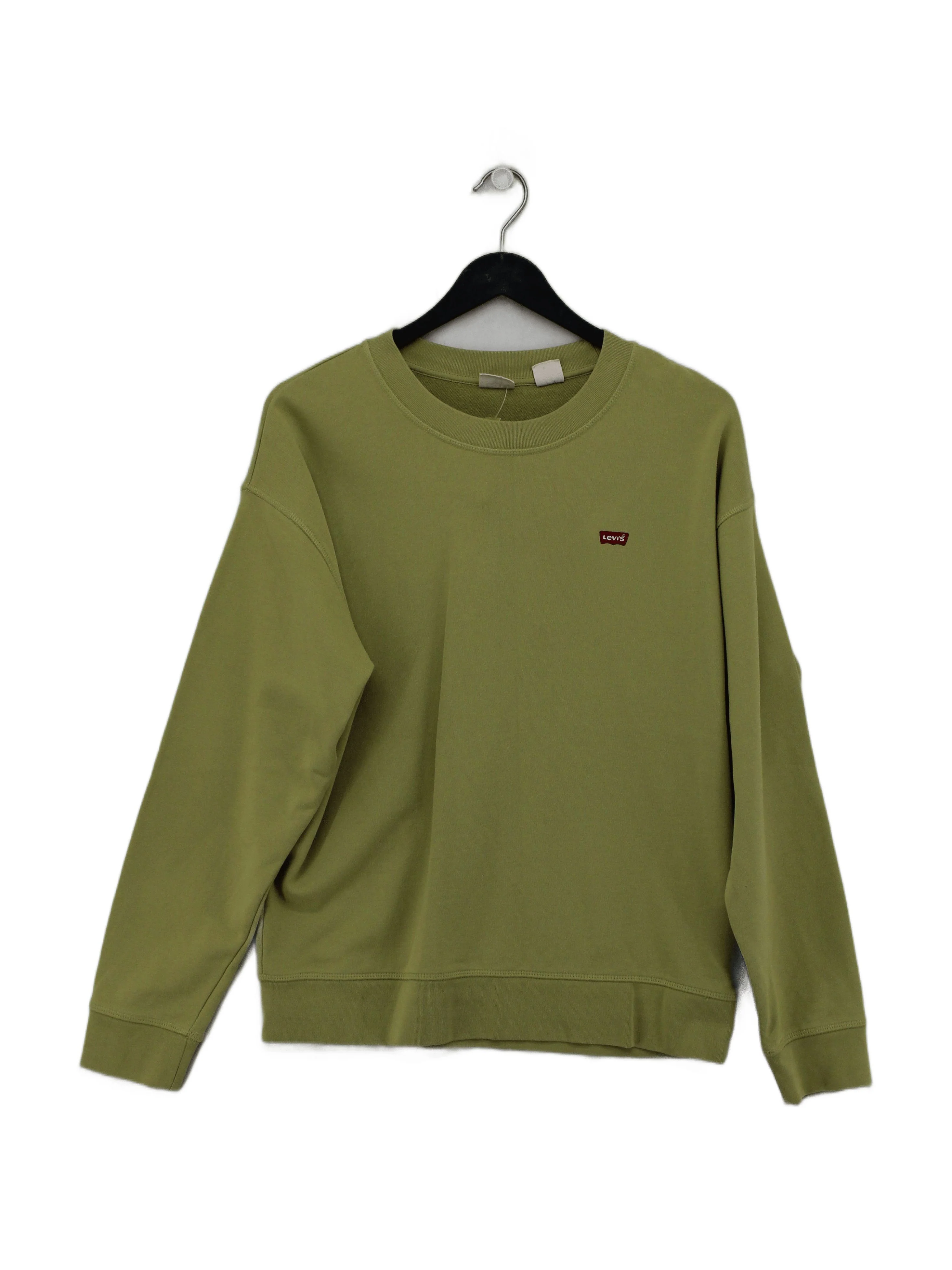 Levi’s Men's Hoodie M Green 100% Cotton Pullover