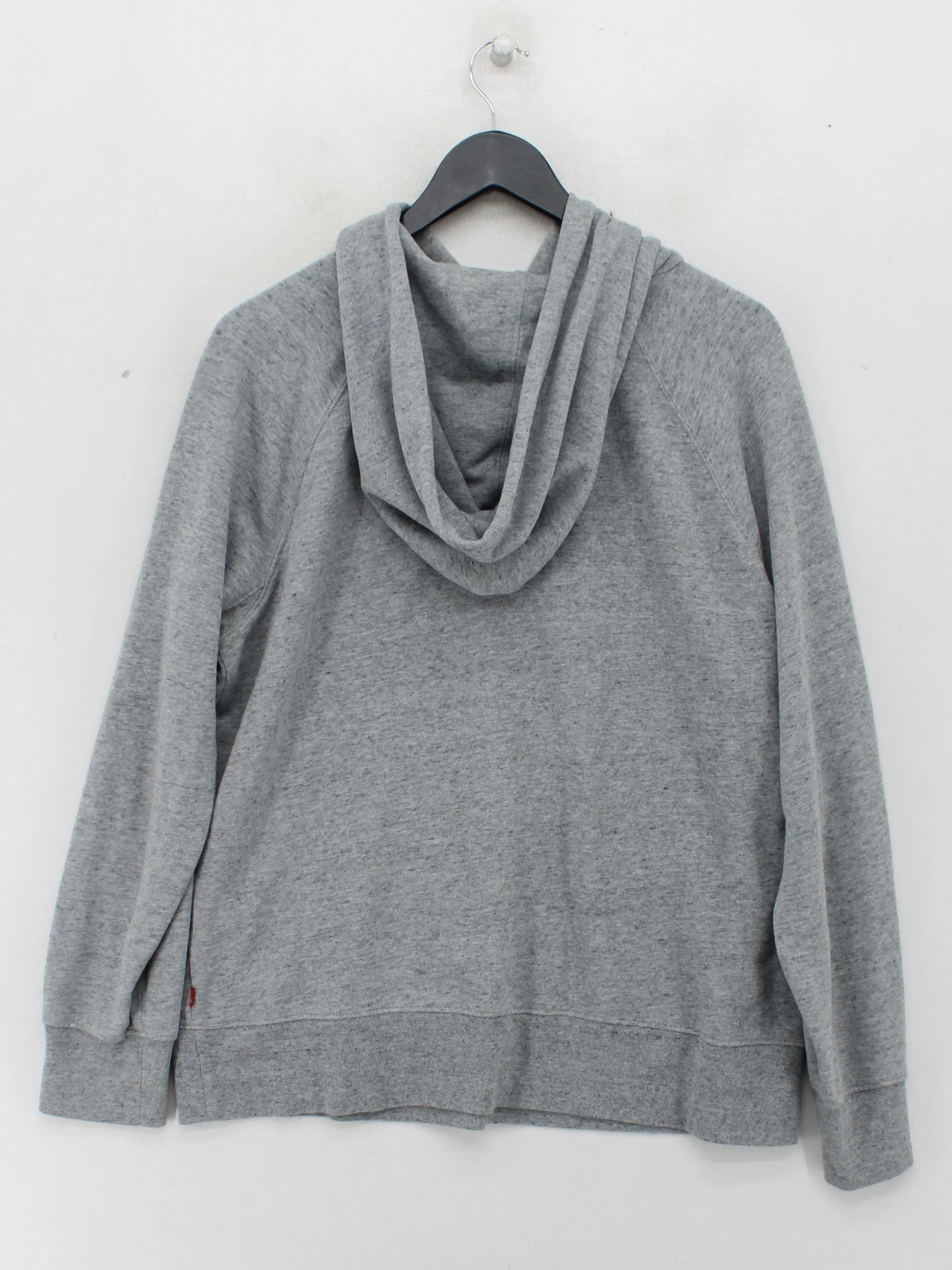 Levi’s Men's Hoodie M Grey Graphic Cotton with Polyester Pullover - Image 2