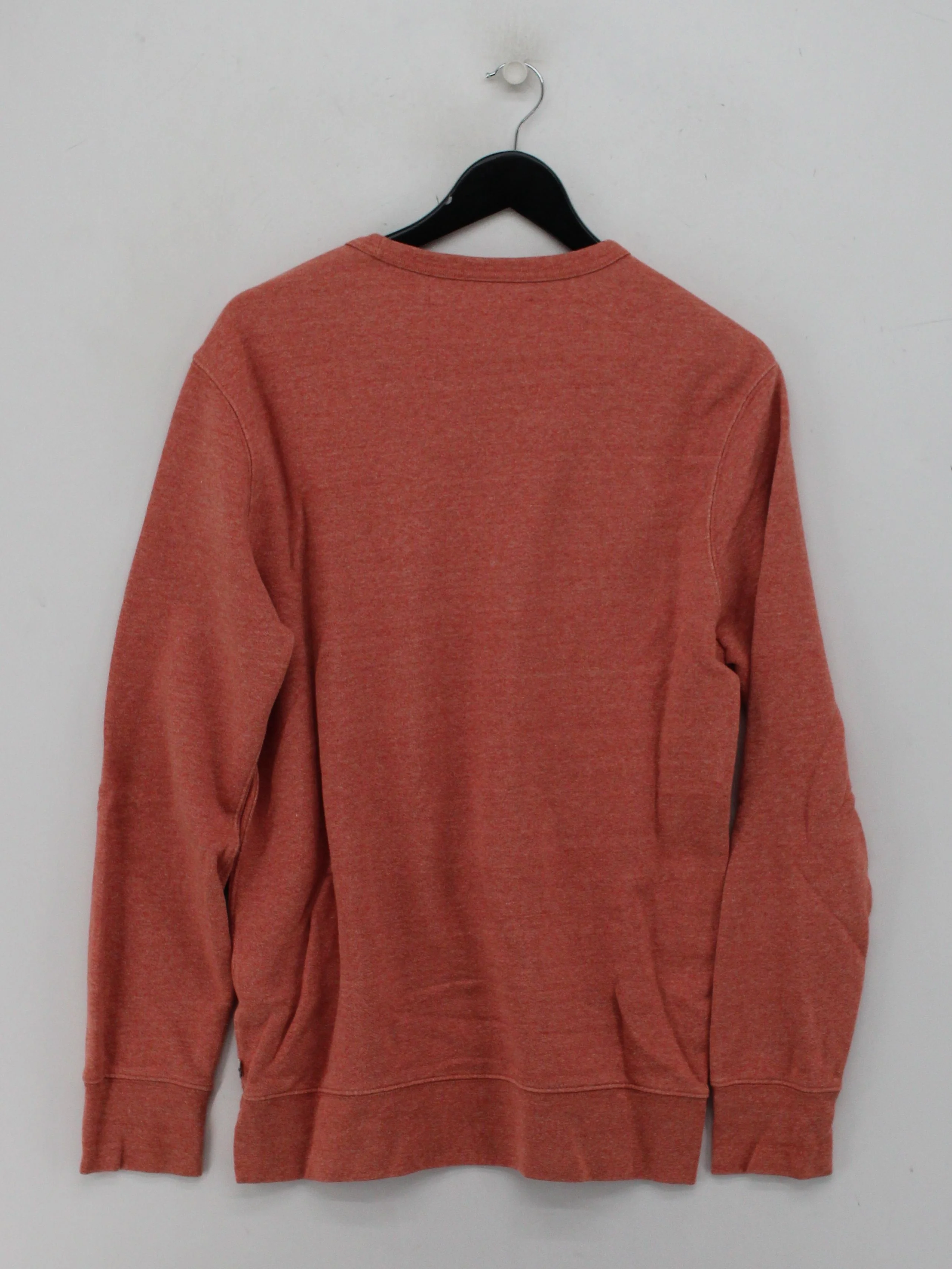 Levi’s Men's Hoodie M Orange Graphic Cotton with Polyester Pullover - Image 2