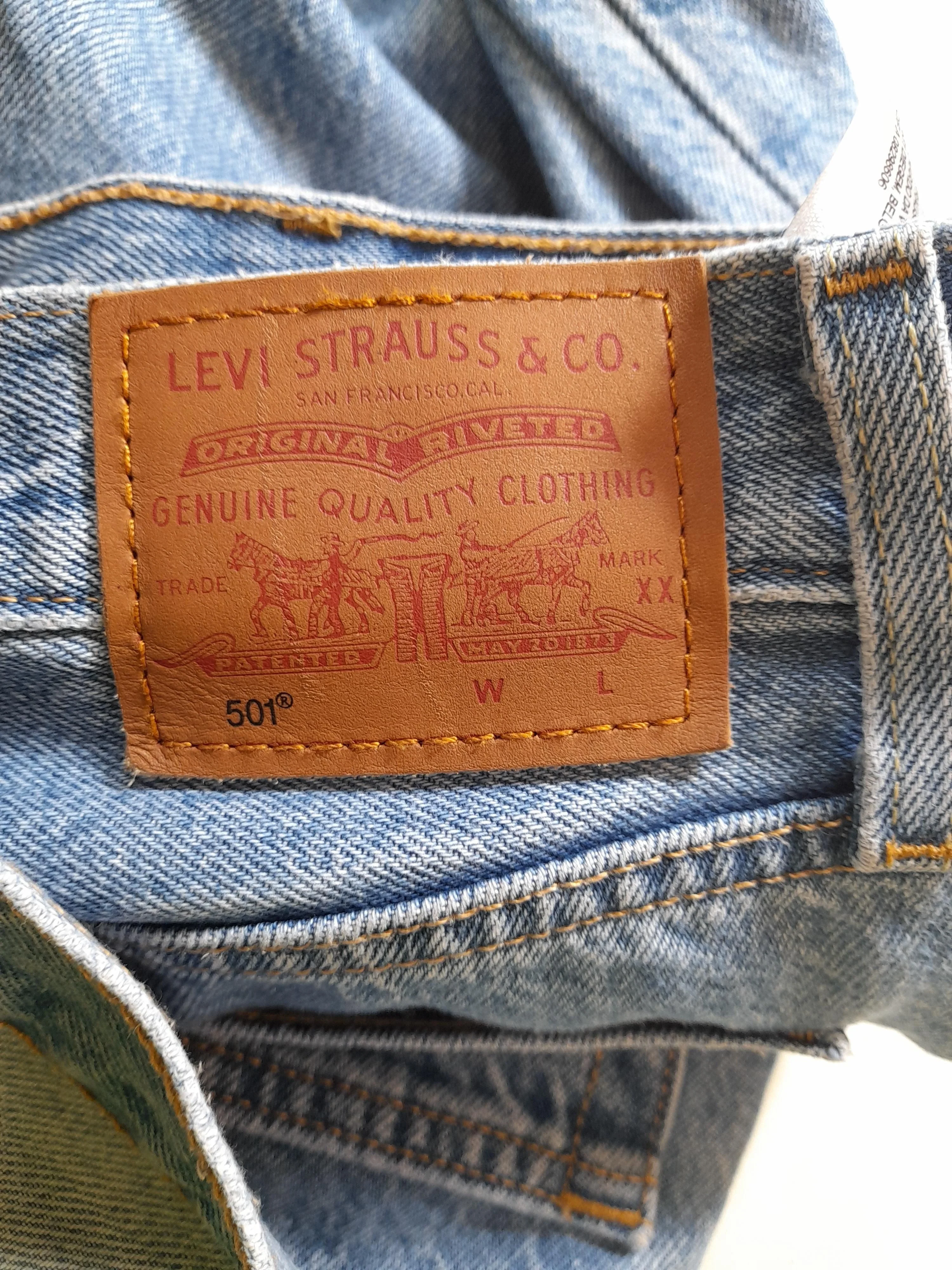 Levi’s Men's Jeans L Blue 100% Cotton Straight - Image 6