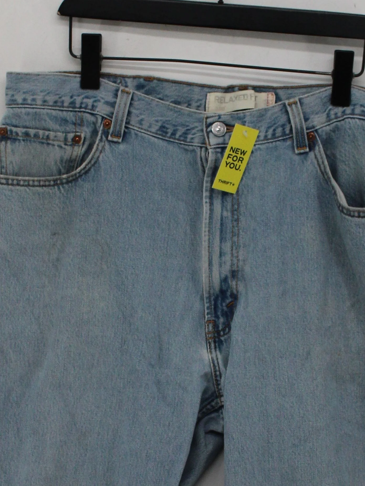 Levi’s Men's Jeans L Blue 100% Cotton Straight - Image 3